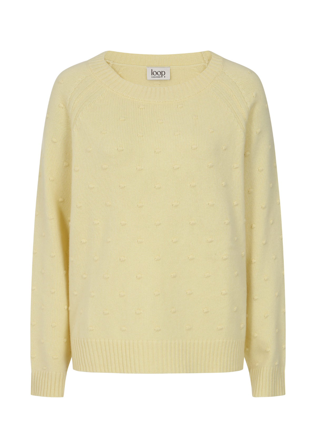 Bobble Sweater in Lemonade Yellow