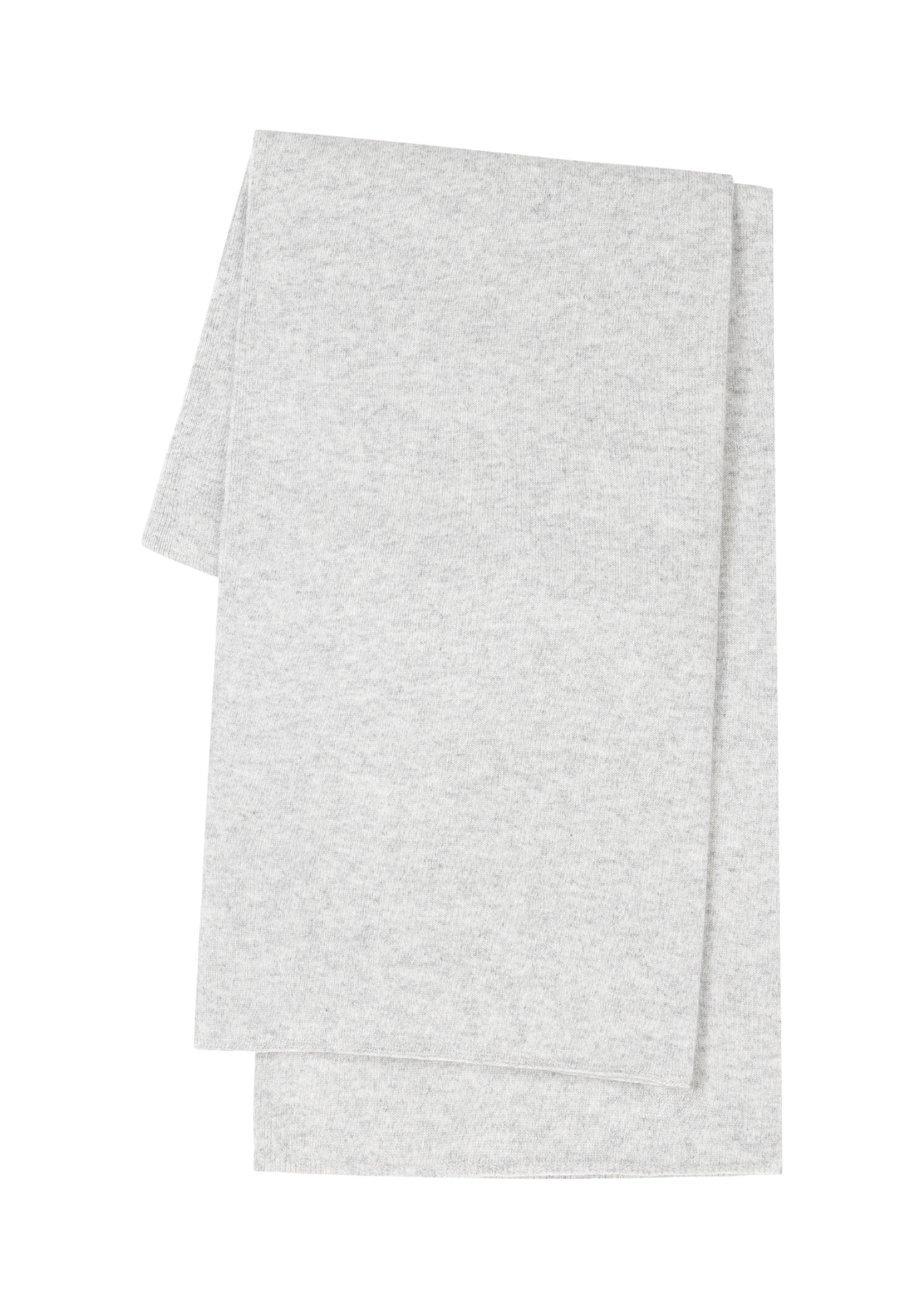 Cashmere Lofty Blanket Scarf in Foggy Grey
