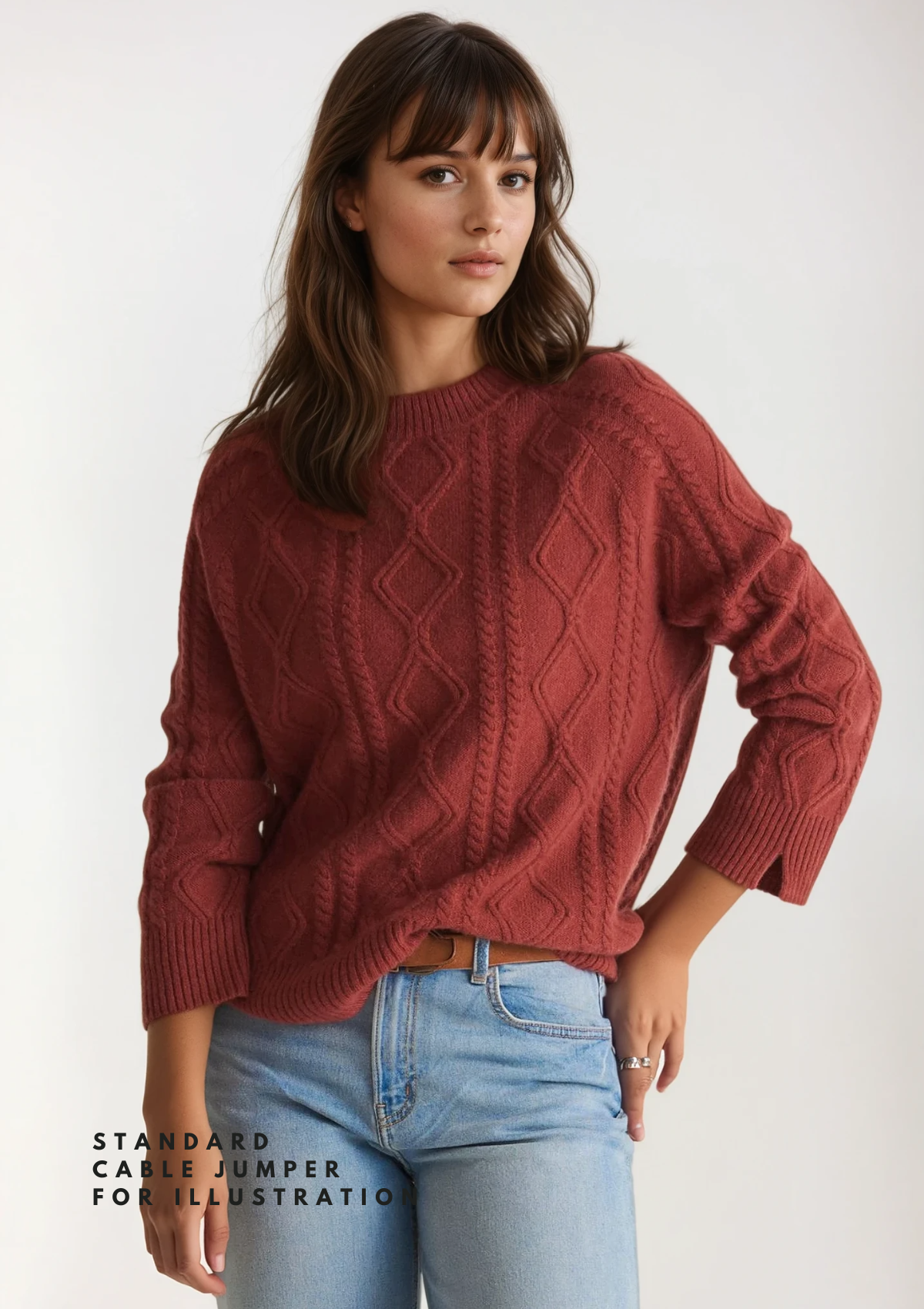 Cashmere Cable Sweater - Made to Order