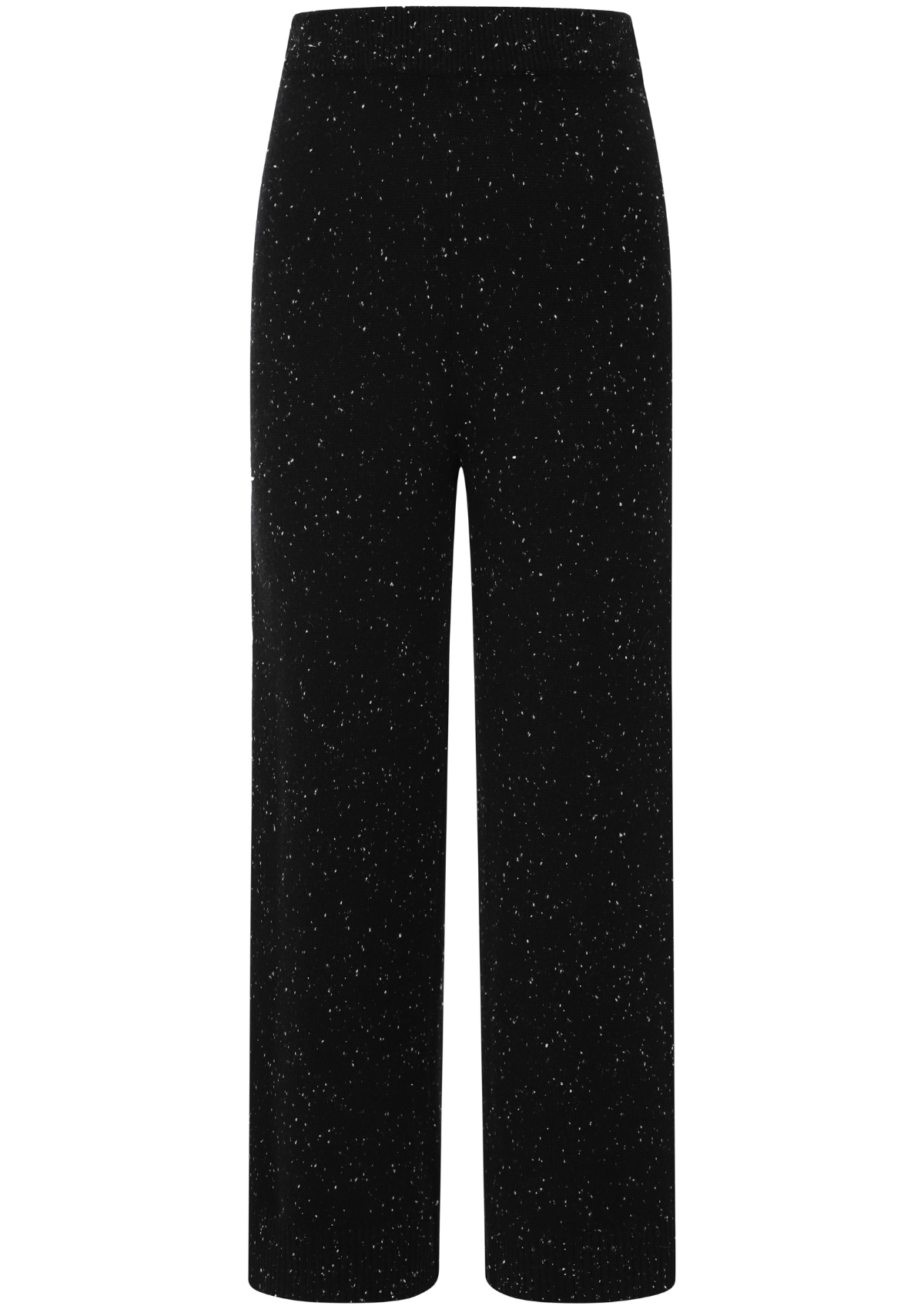 Donegal Knit Trousers in Cinder Grey