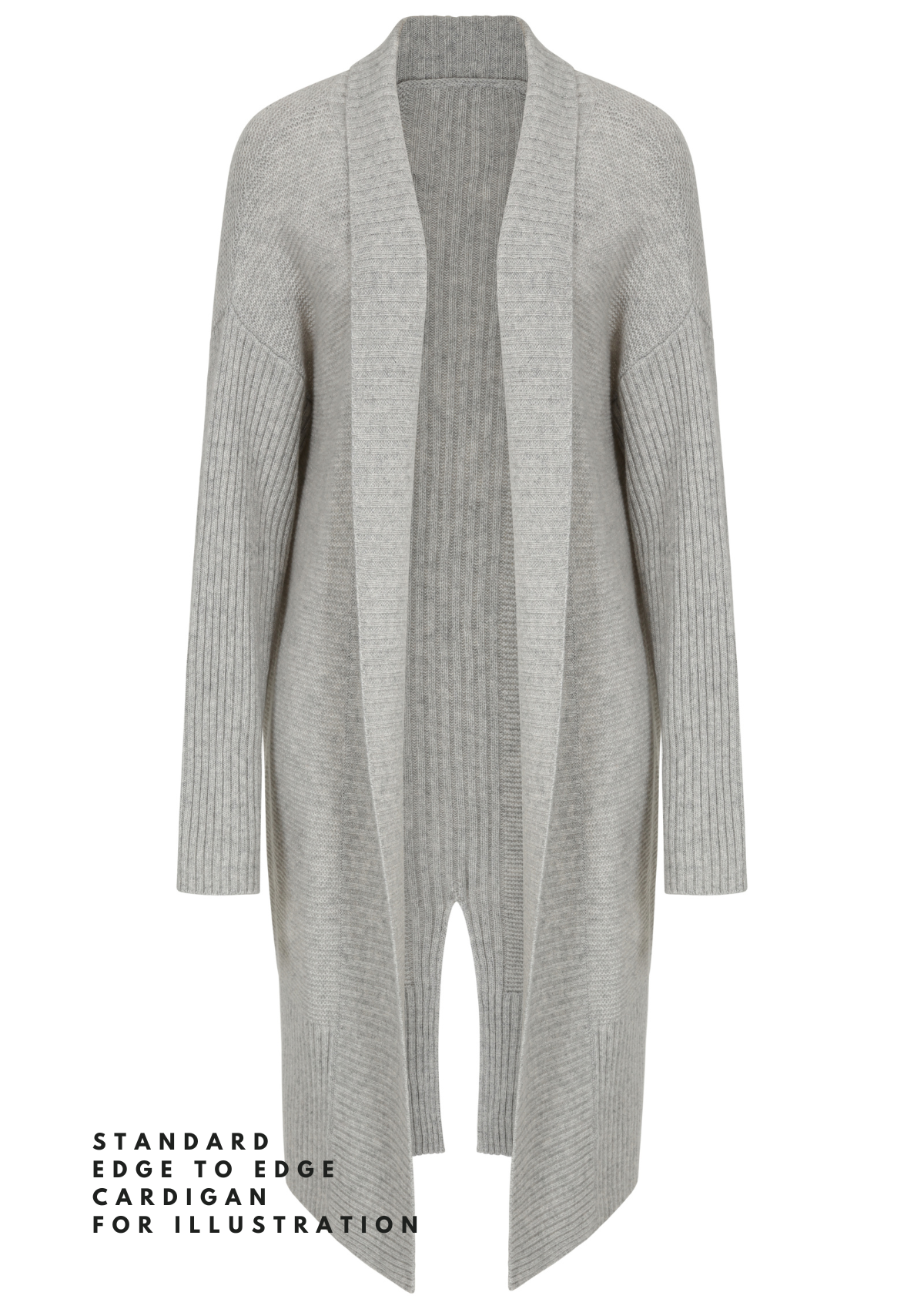Cashmere Edge To Edge Cardigan - Made to Order