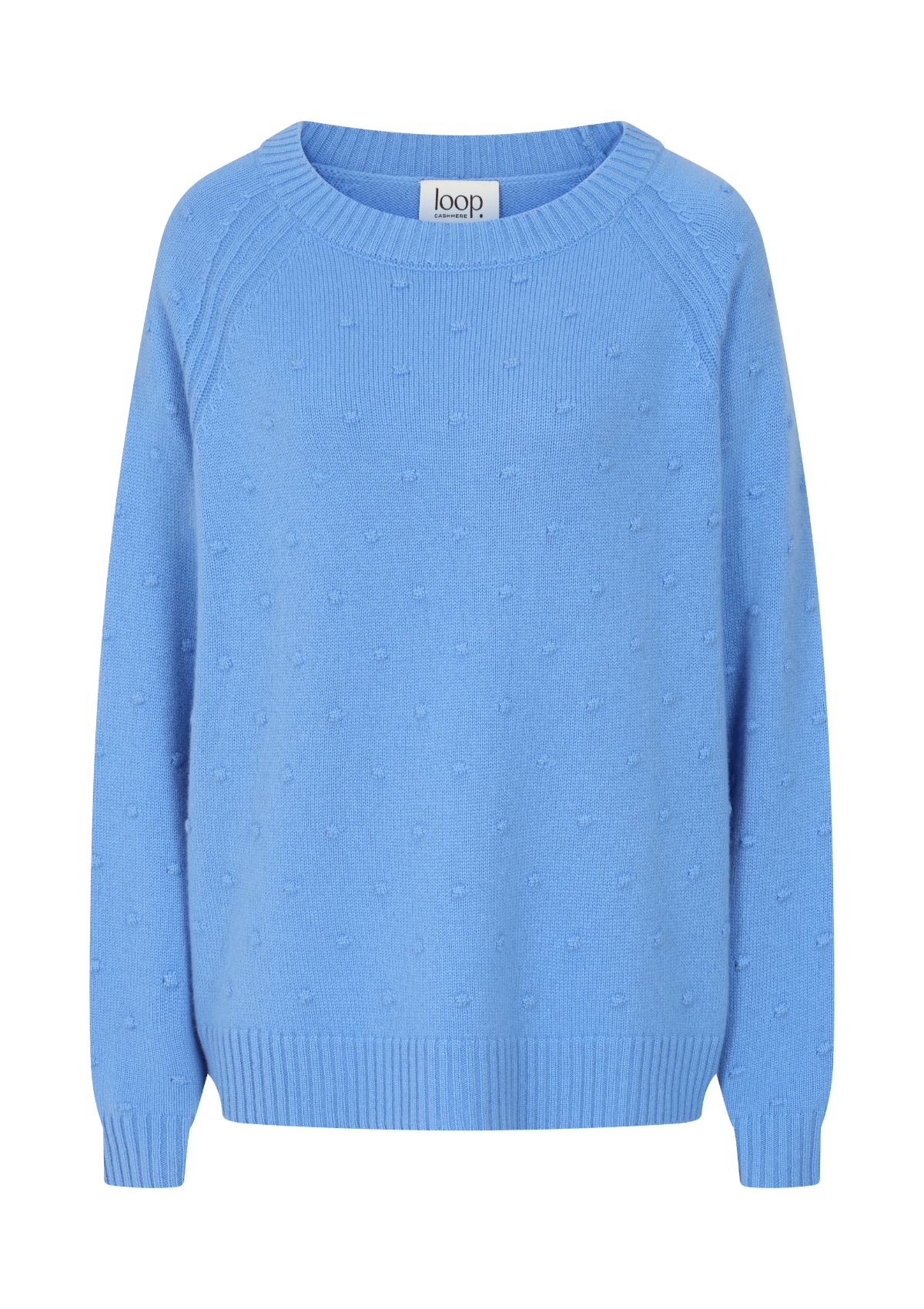 Bobble Sweater in Cornflower Blue