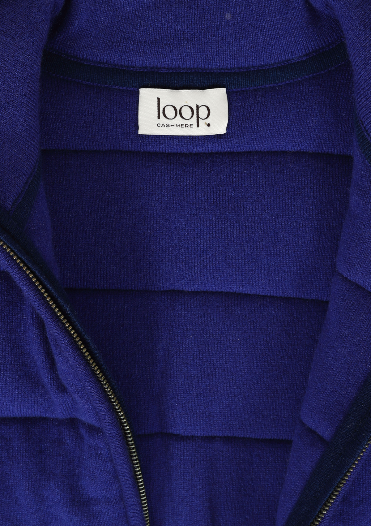 Mens Cashmere Gilet in Ultramarine Blue