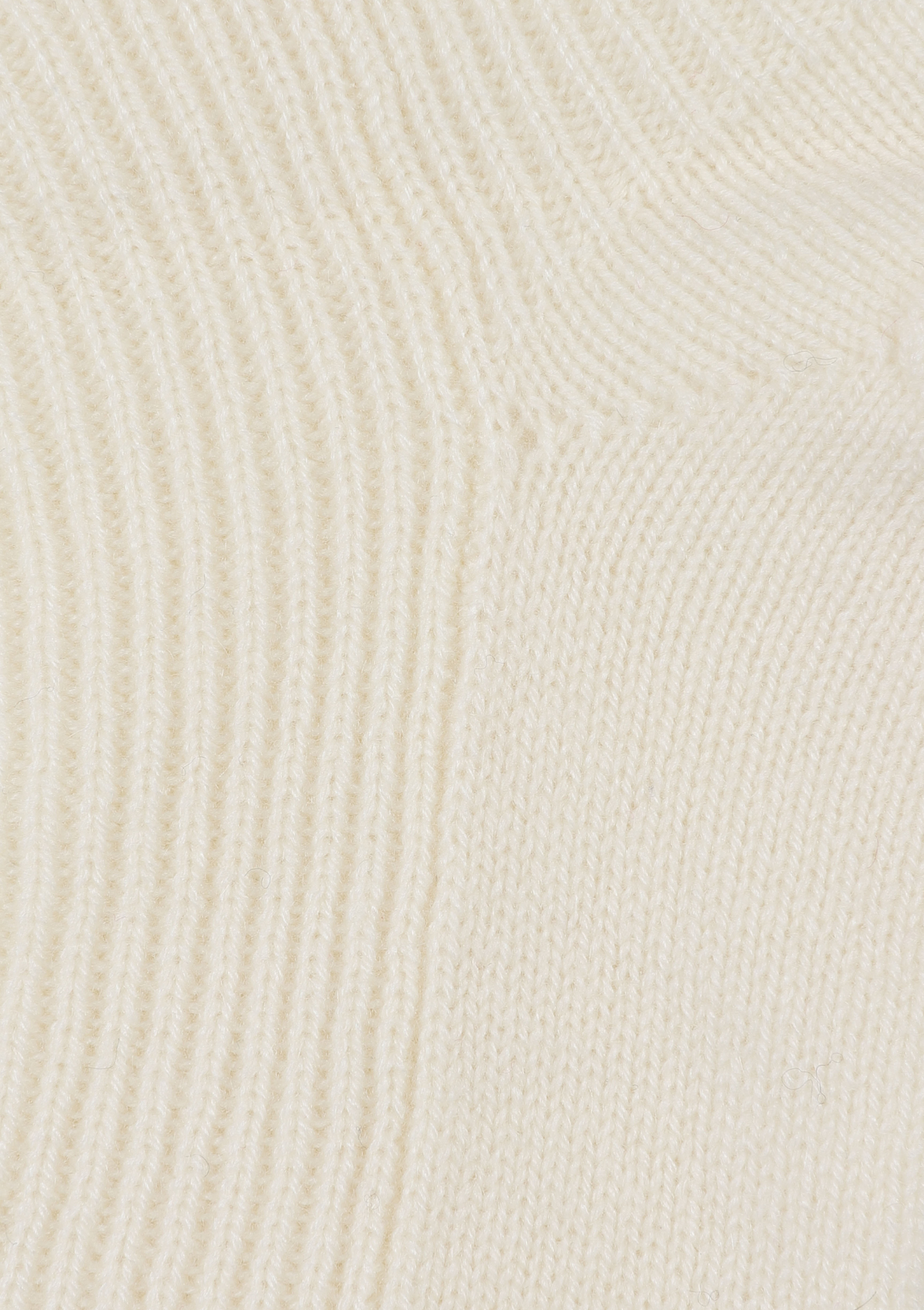 Cashmere Sock in Snow White