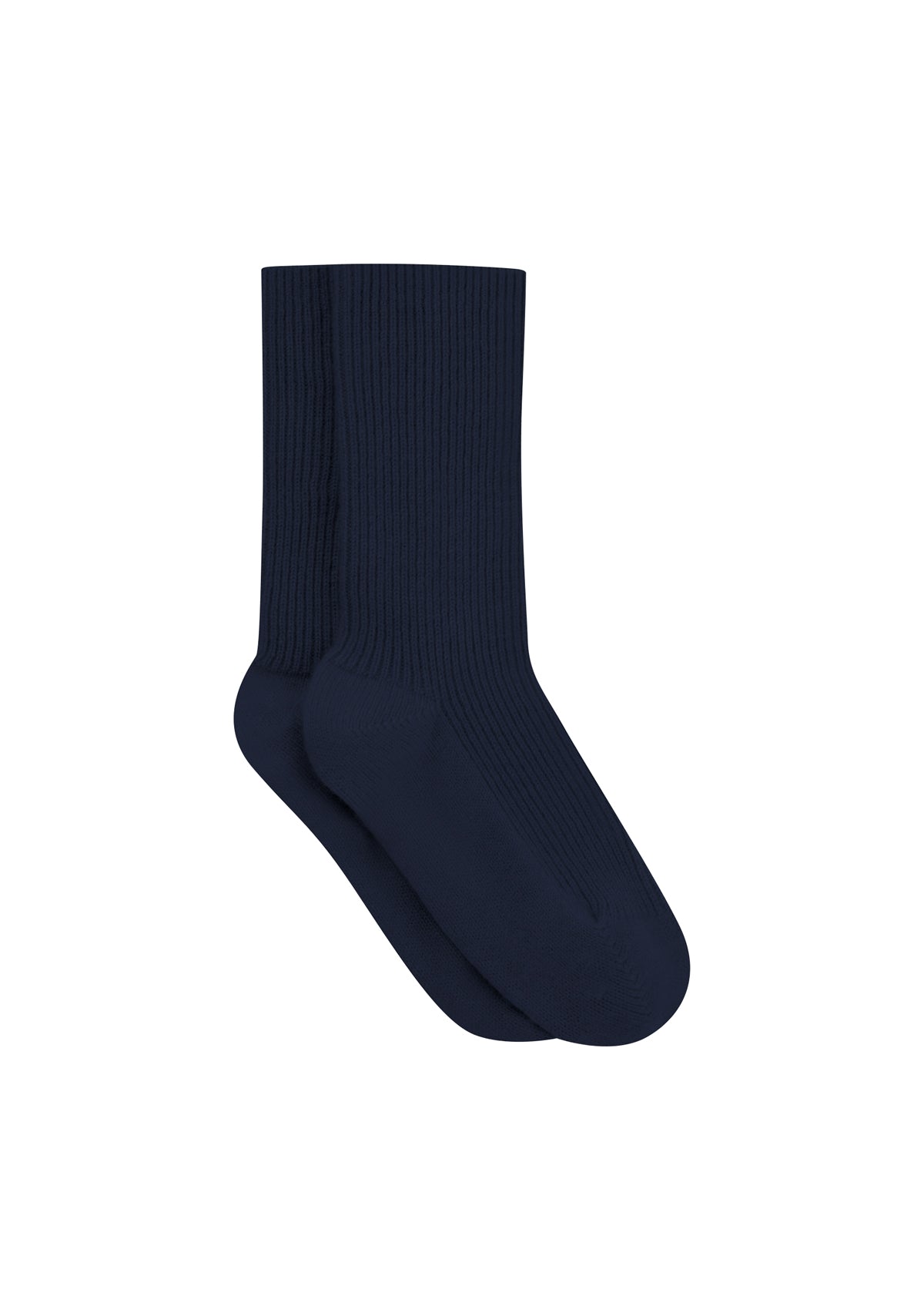 Cashmere Sock in Midnight Blue