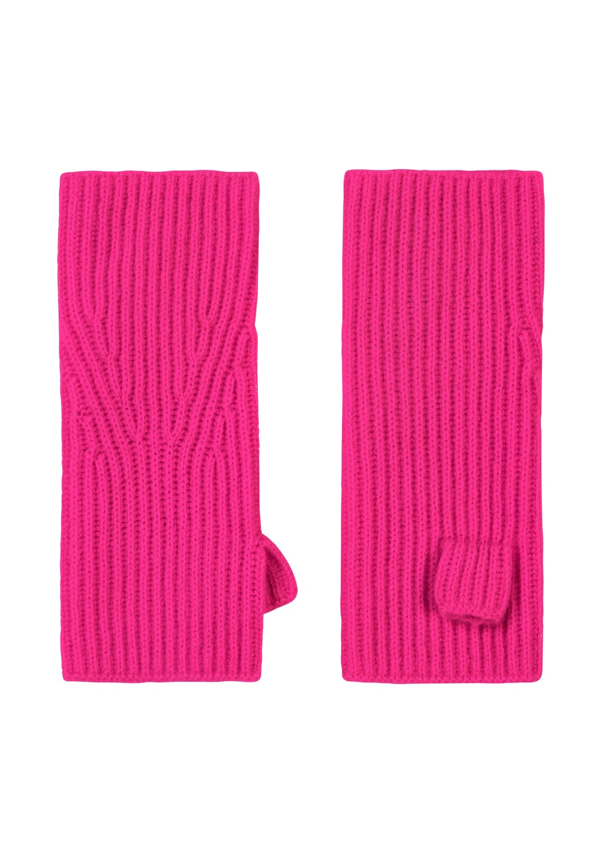 Cashmere Mitt in Cherry Pink