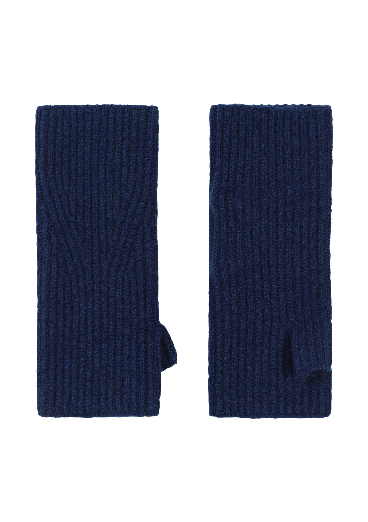 Cashmere Mitt in Midnight Blue