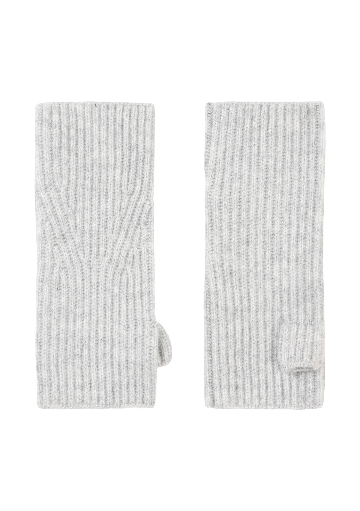 Cashmere Mitt in Foggy Grey