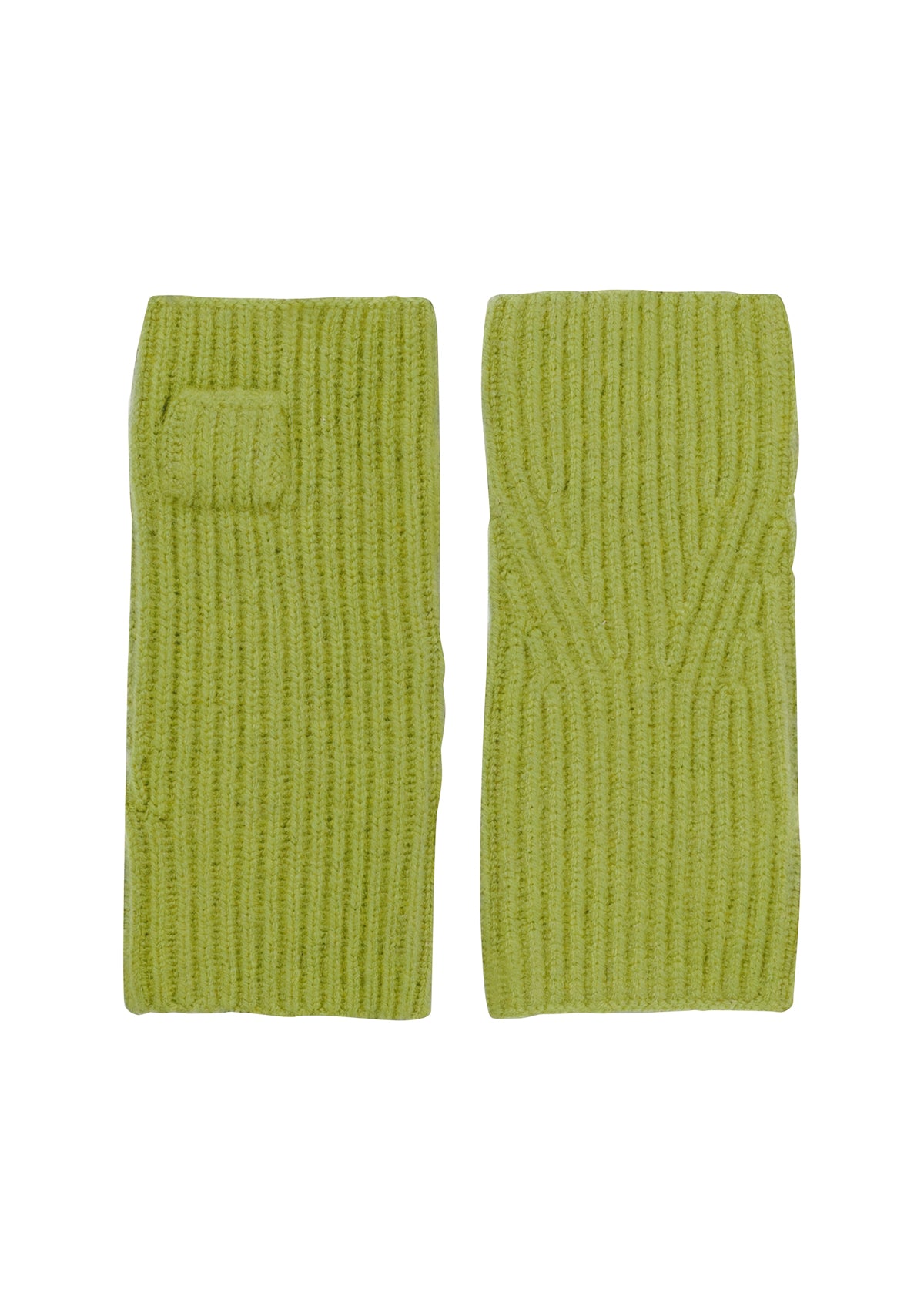 Cashmere Mitt in Pear Green