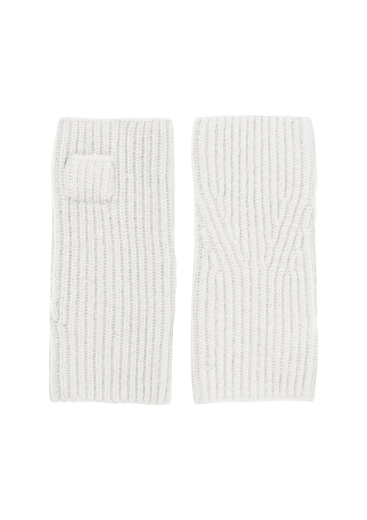 Cashmere Mitt in Snow White