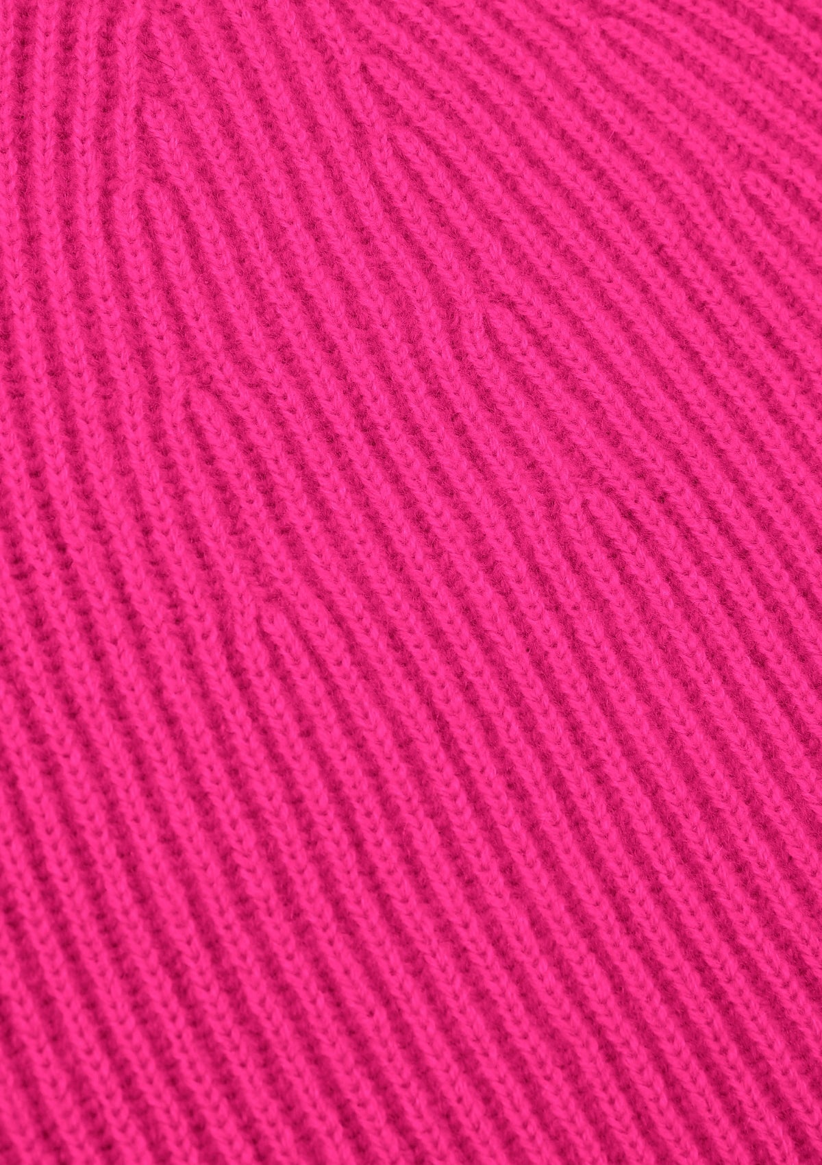Cashmere Beanie in Cherry Pink