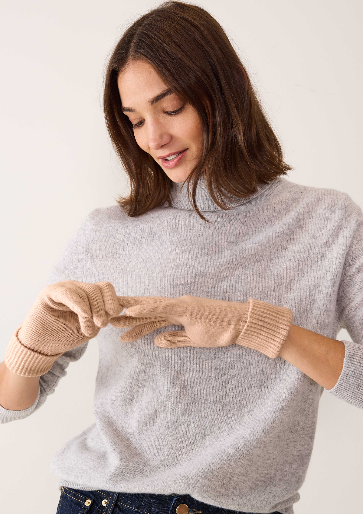 Cashmere Glove in Toffee