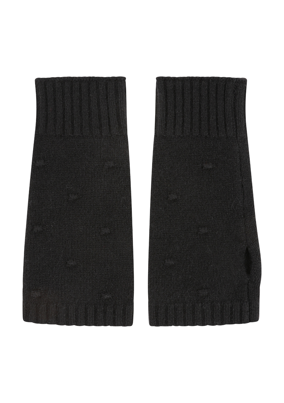 Bobble Mitts in Black