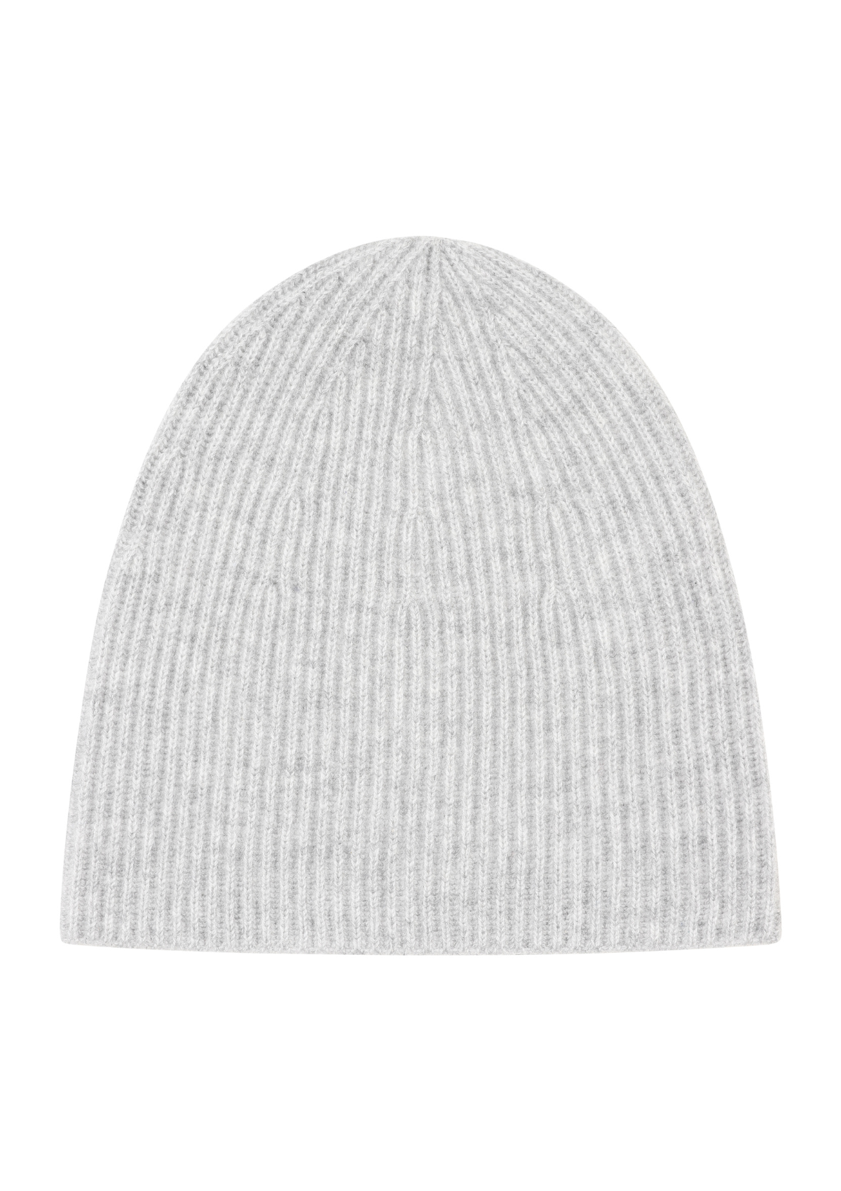 Cashmere Beanie in Foggy Grey