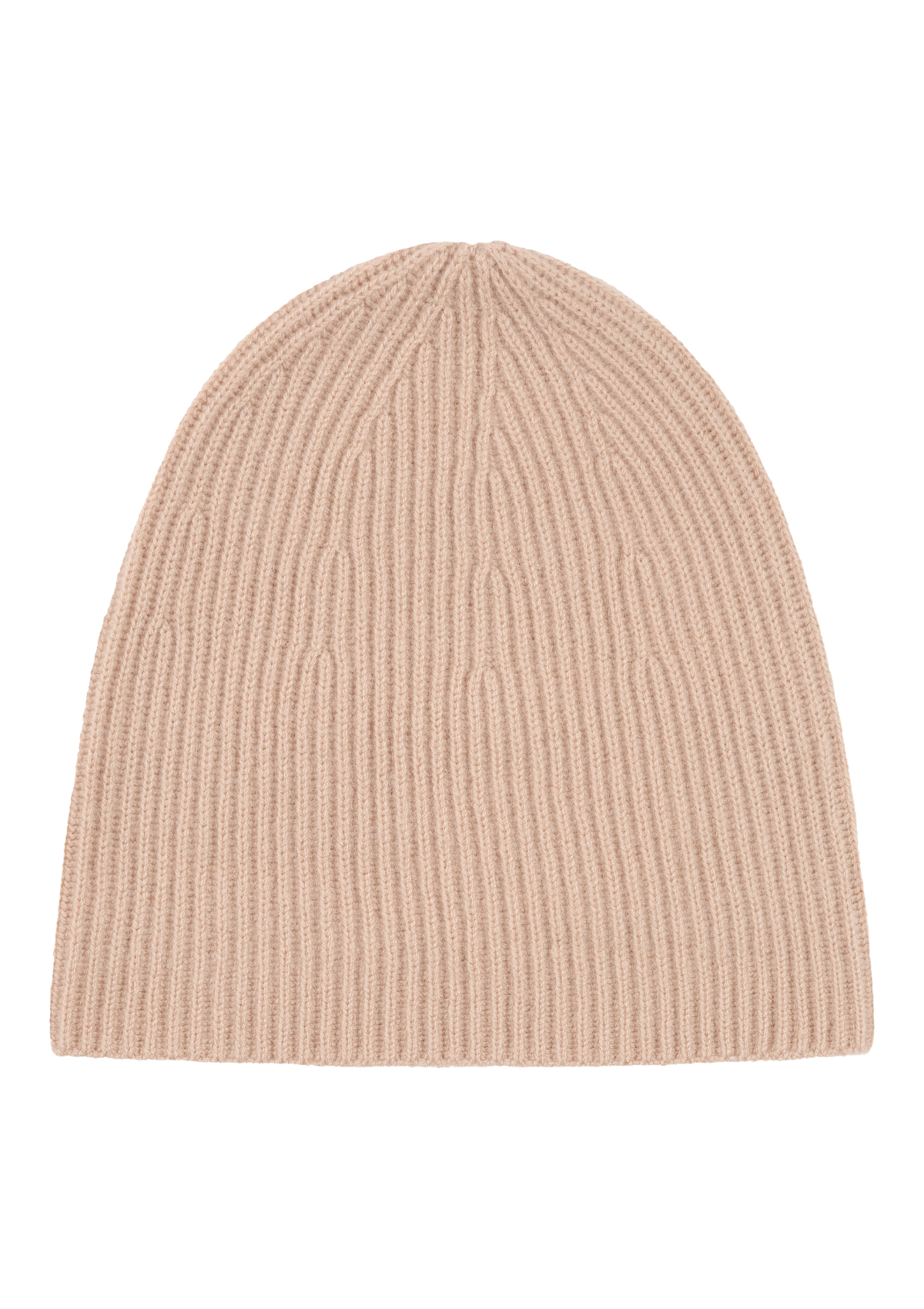 Cashmere Beanie in Toffee