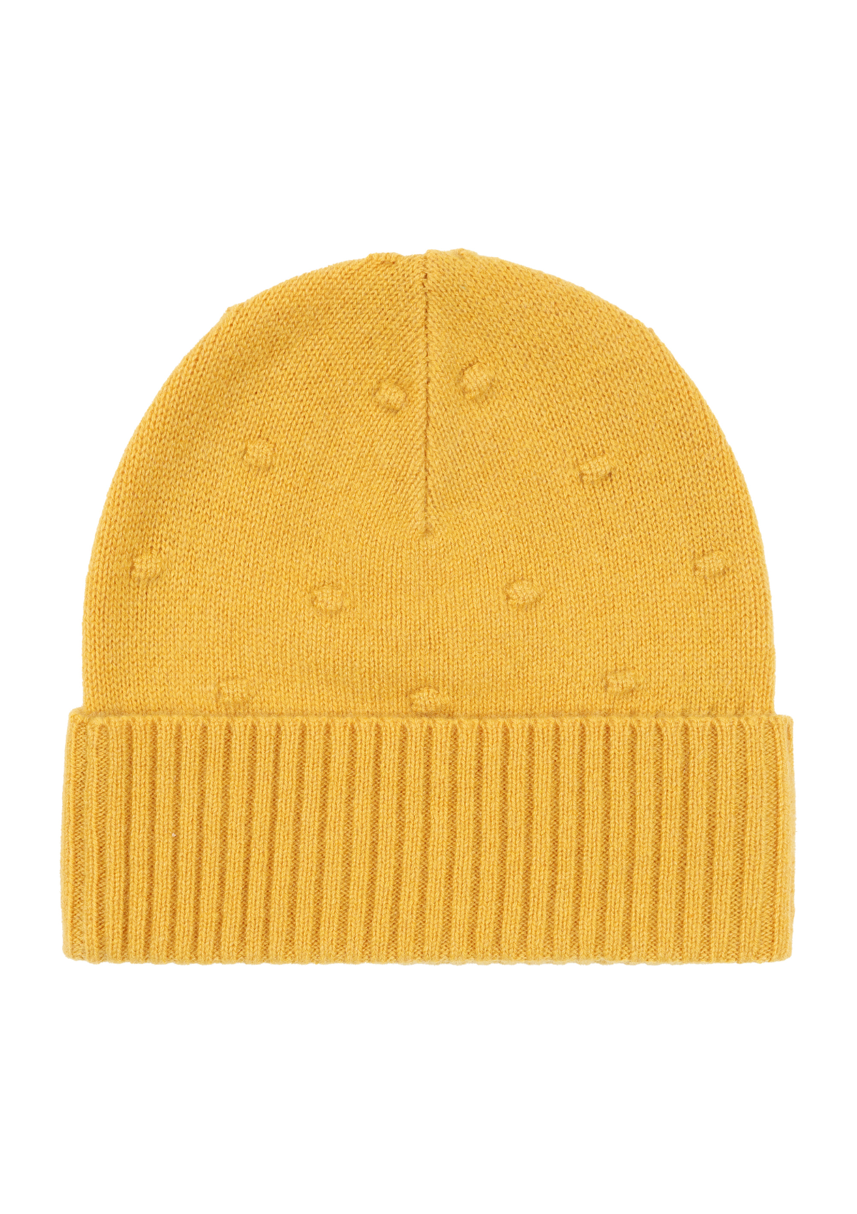 Bobble Hat in Melon Yellow