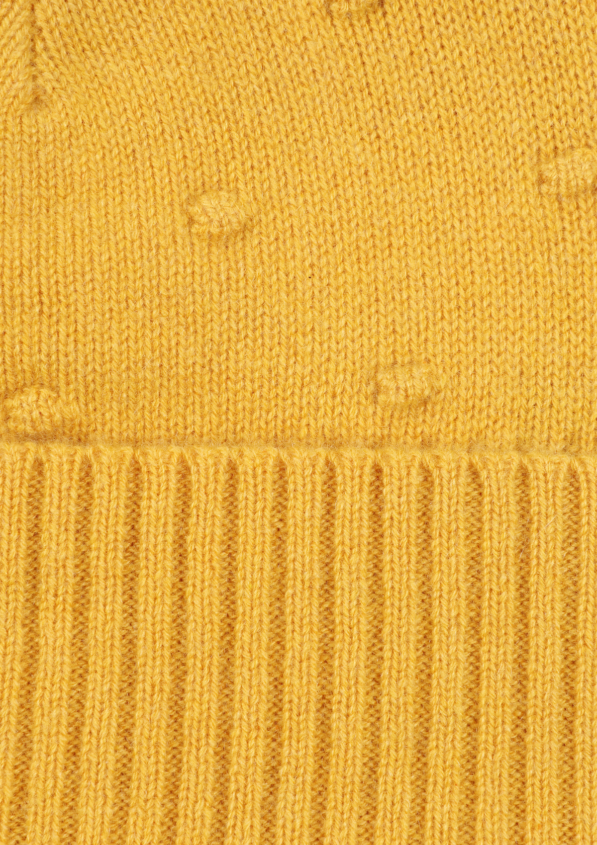 Bobble Hat in Melon Yellow