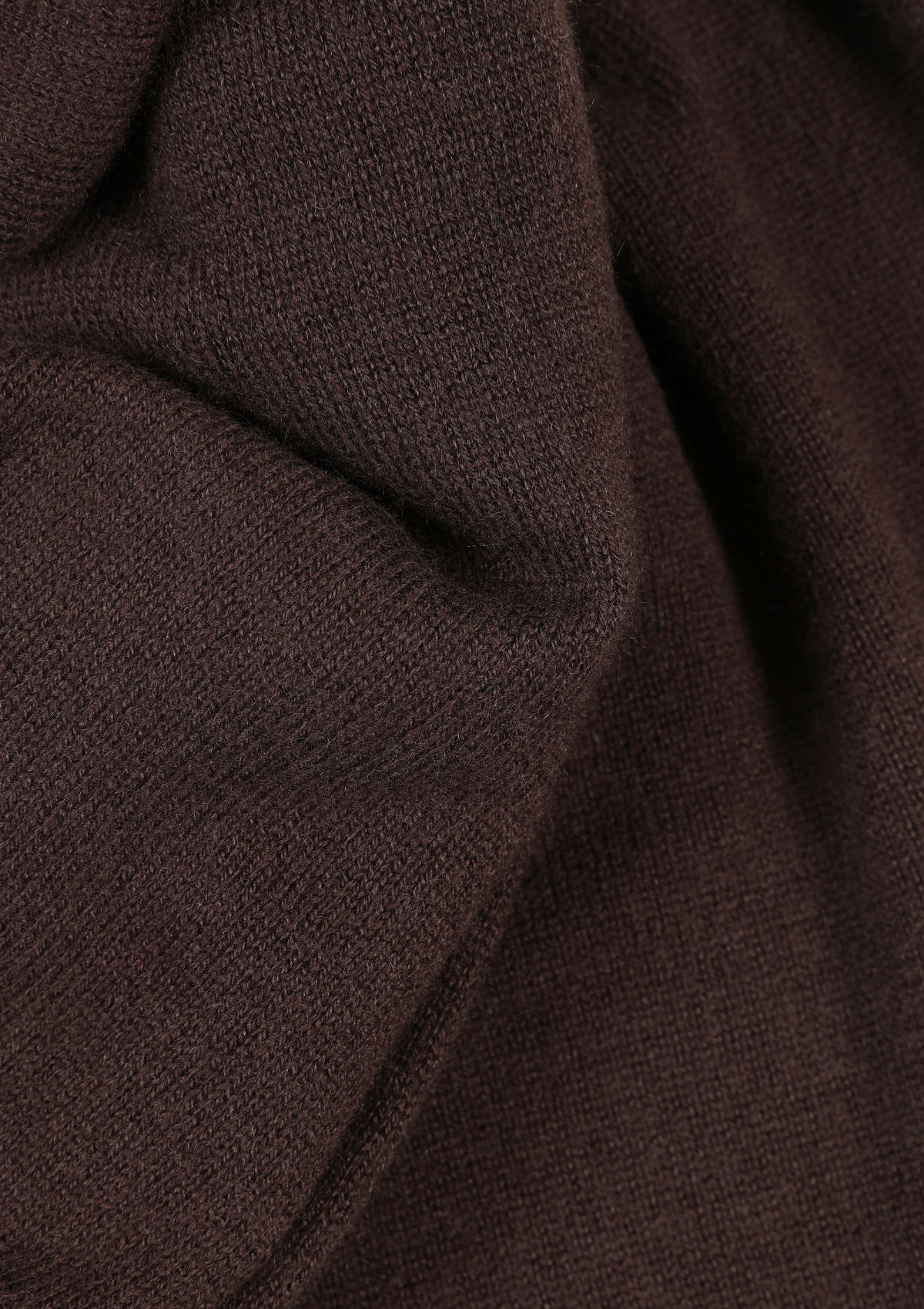 Cashmere Lofty Blanket Scarf in Americano Brown