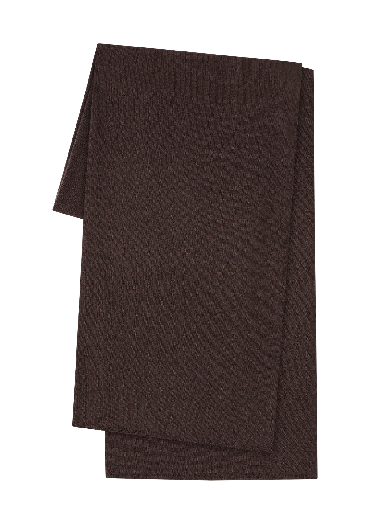 Cashmere Lofty Blanket Scarf in Americano Brown