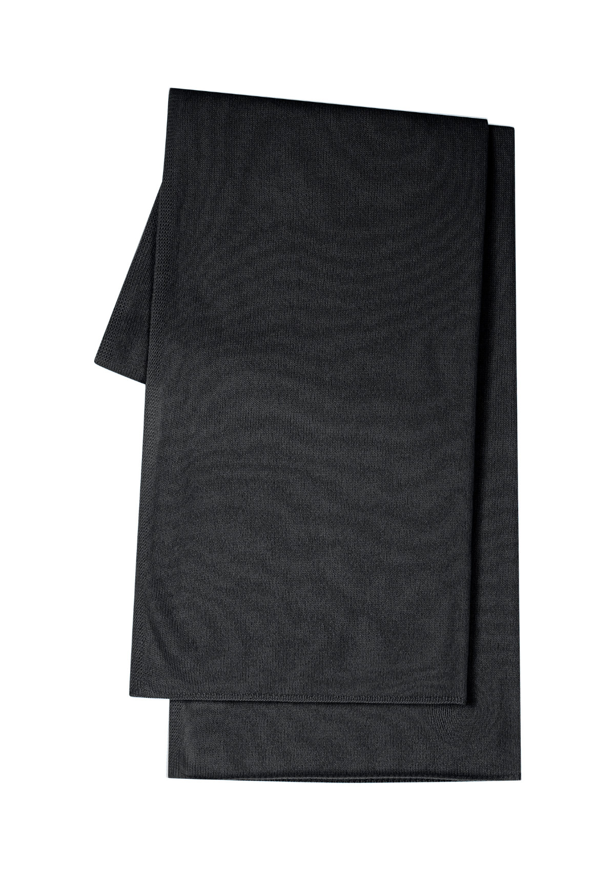 Lofty Cashmere Scarf in Black