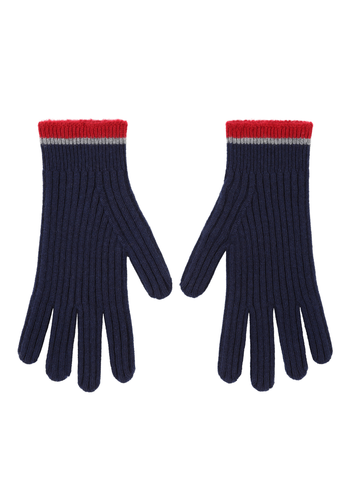 Mens Cashmere Gloves in Midnight Blue