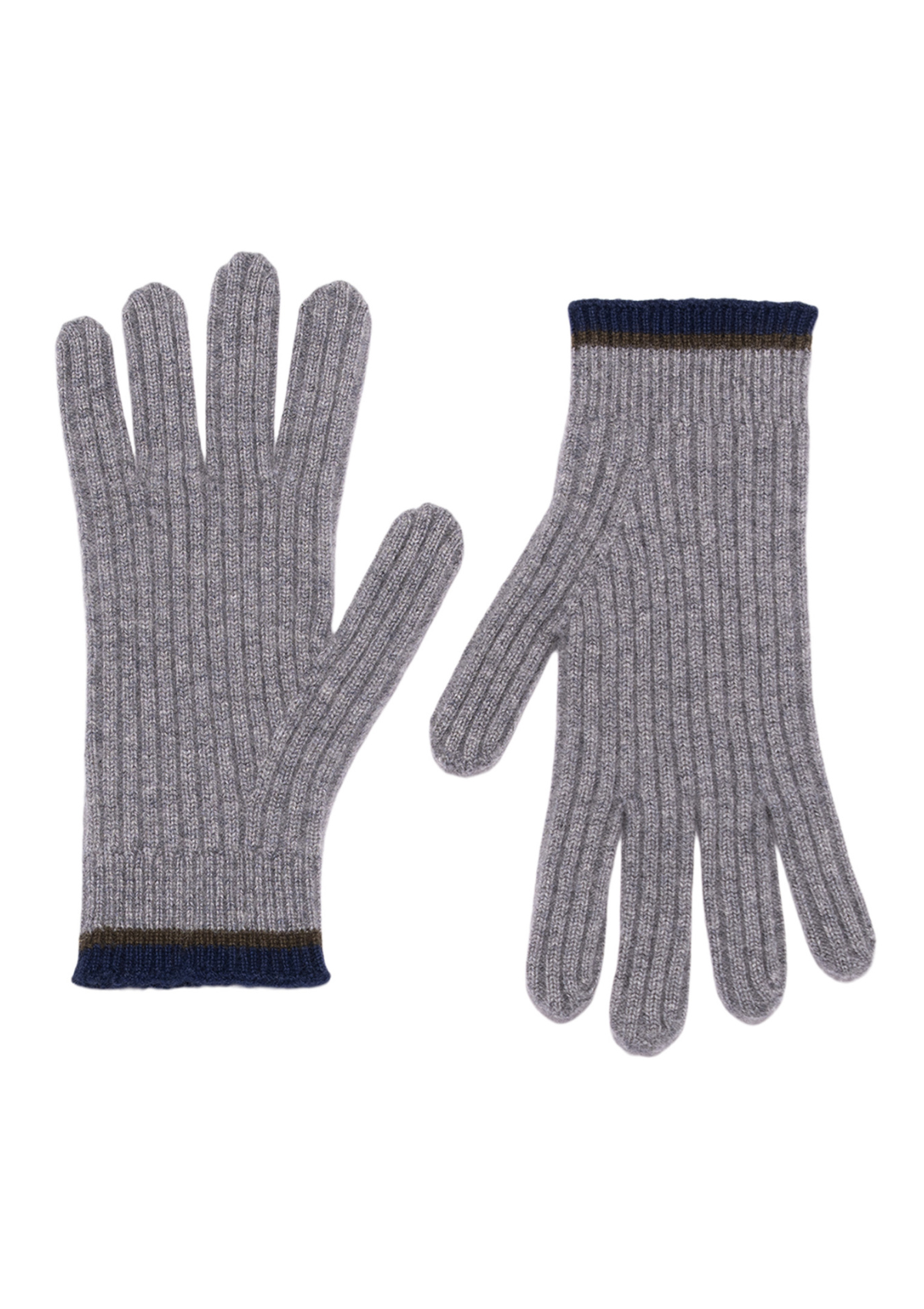 Mens Cashmere Gloves in Derby Grey