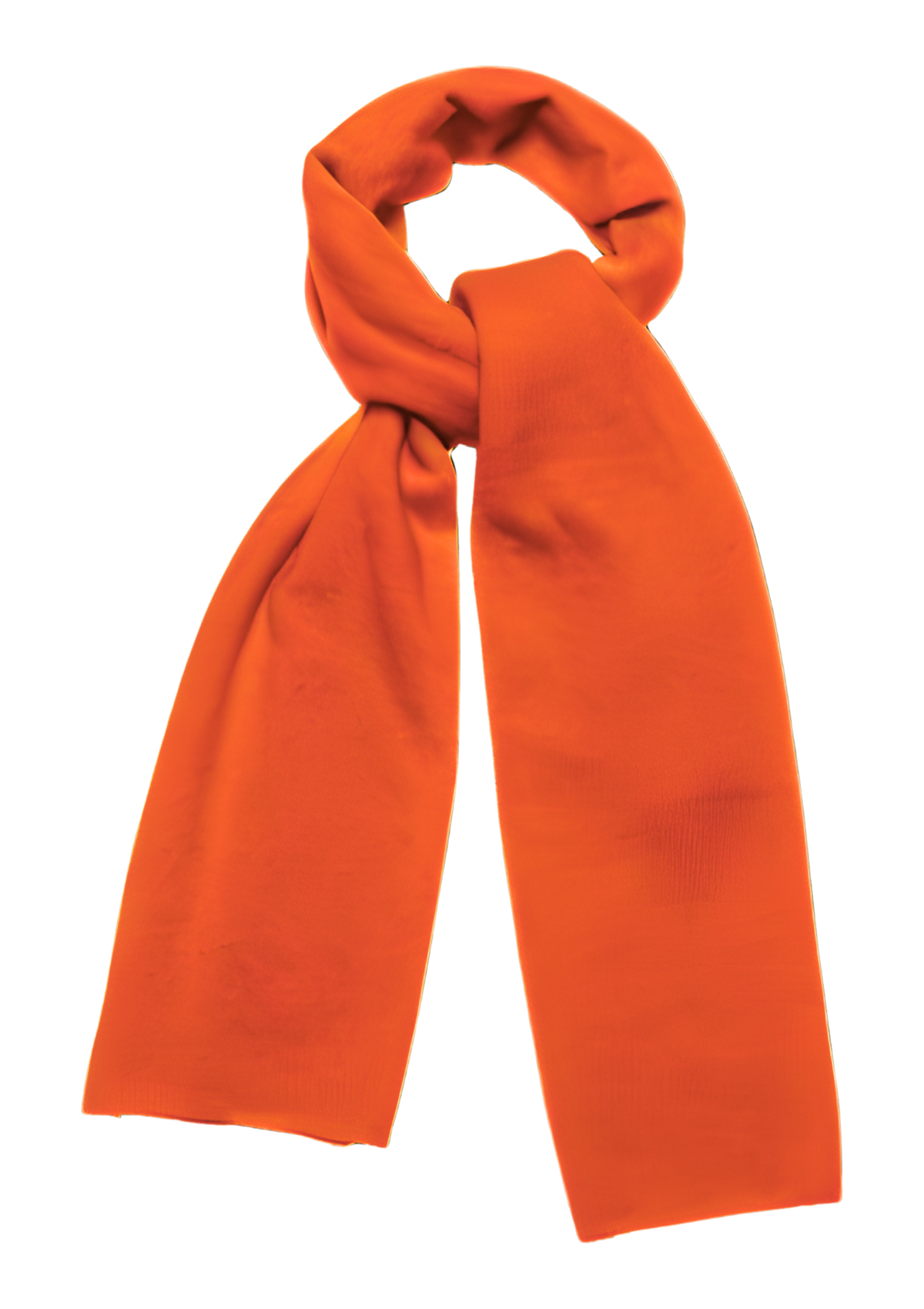 Lofty Cashmere Scarf in Marmalade Orange