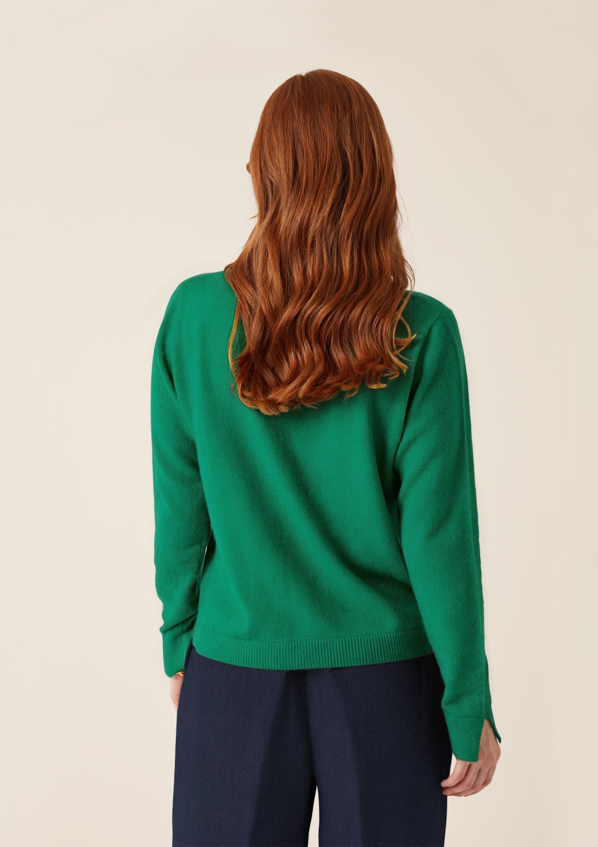 Knitted Shirt in Virdis Green
