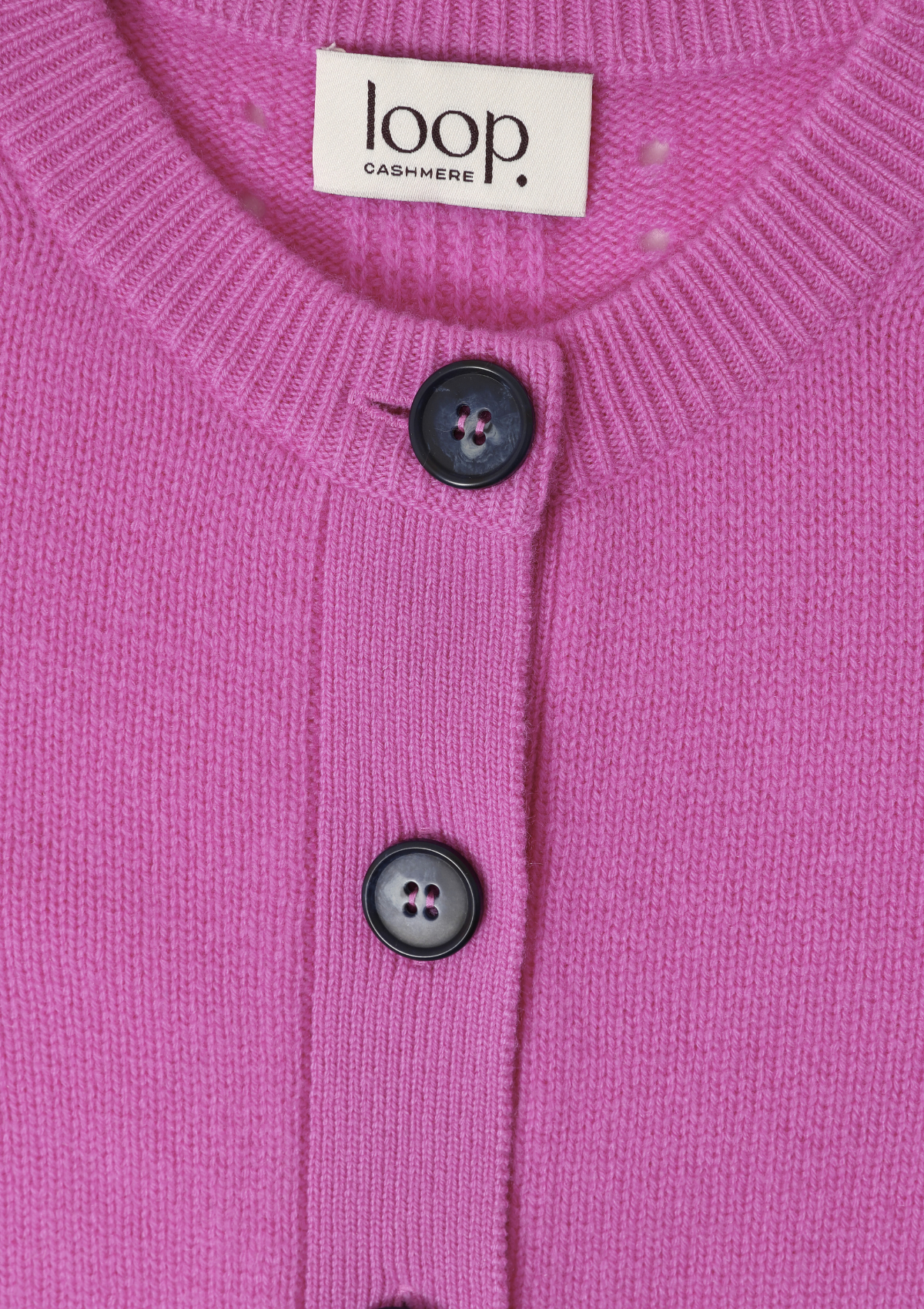 Contrast Button Waistcoat in Tyrian Pink