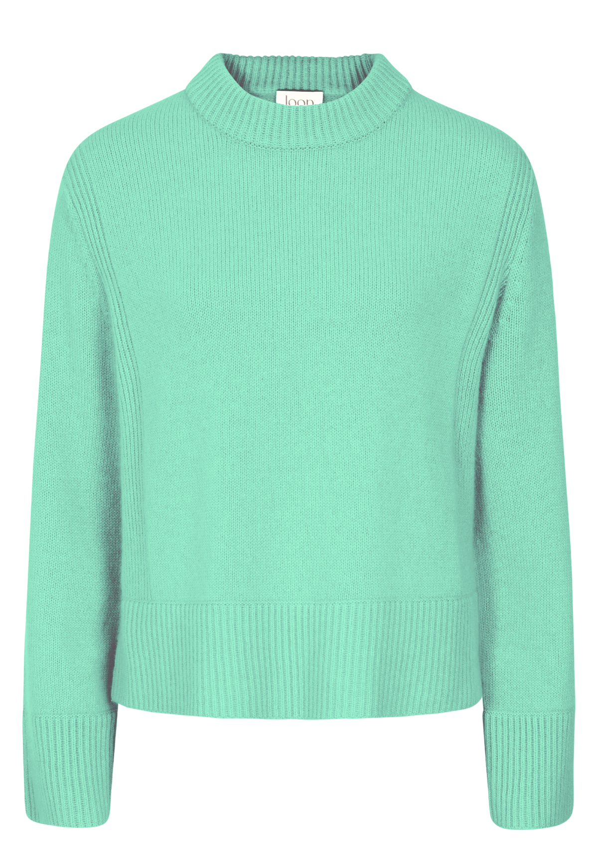 Cashmere Sweatshirt in Mint Green