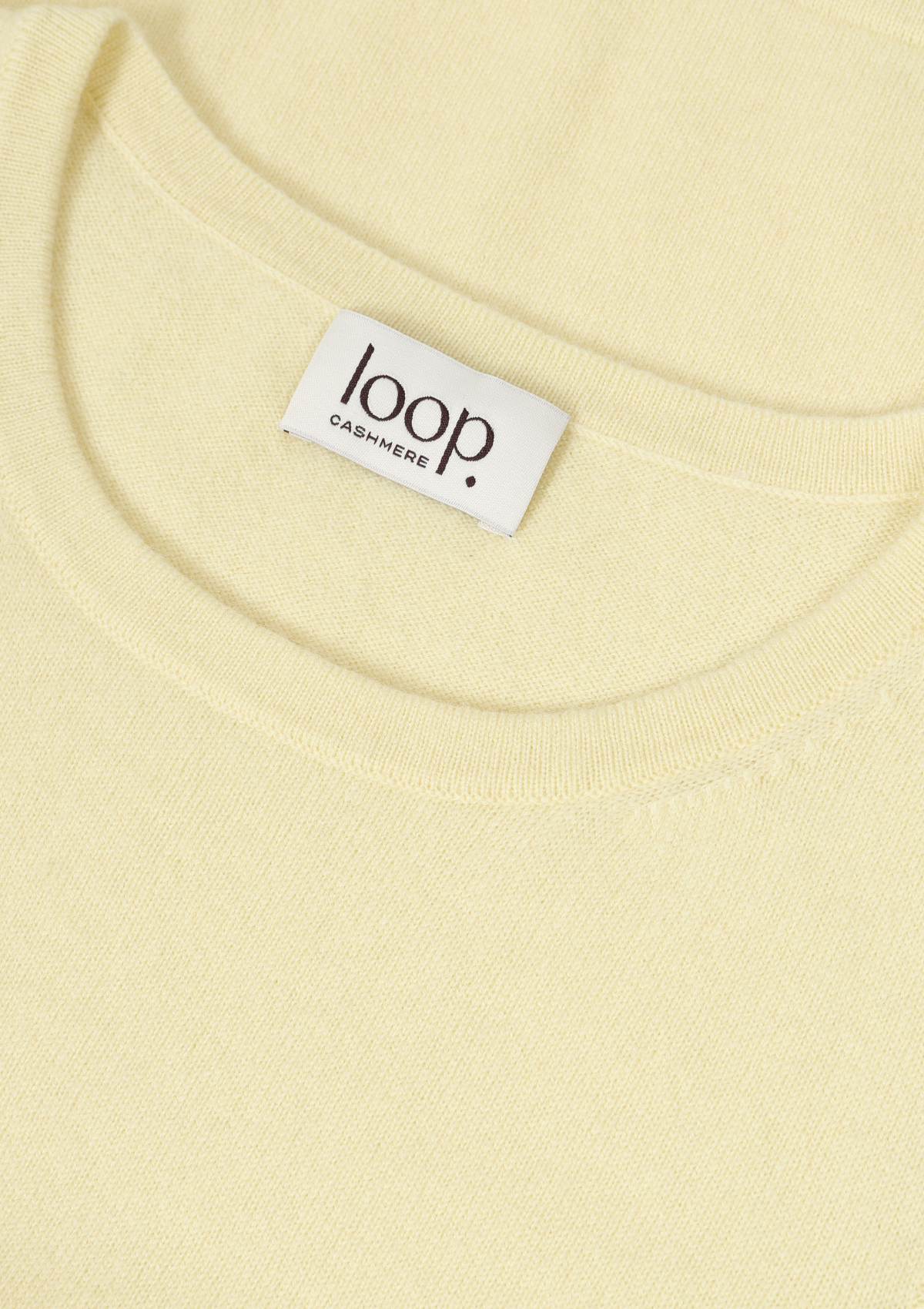 Fine Cashmere Tank in Lemonade Yellow