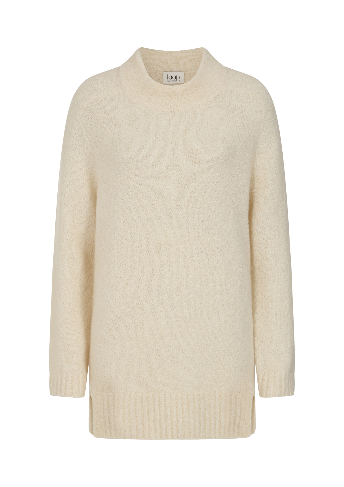 Boucle Sweater in Ivory