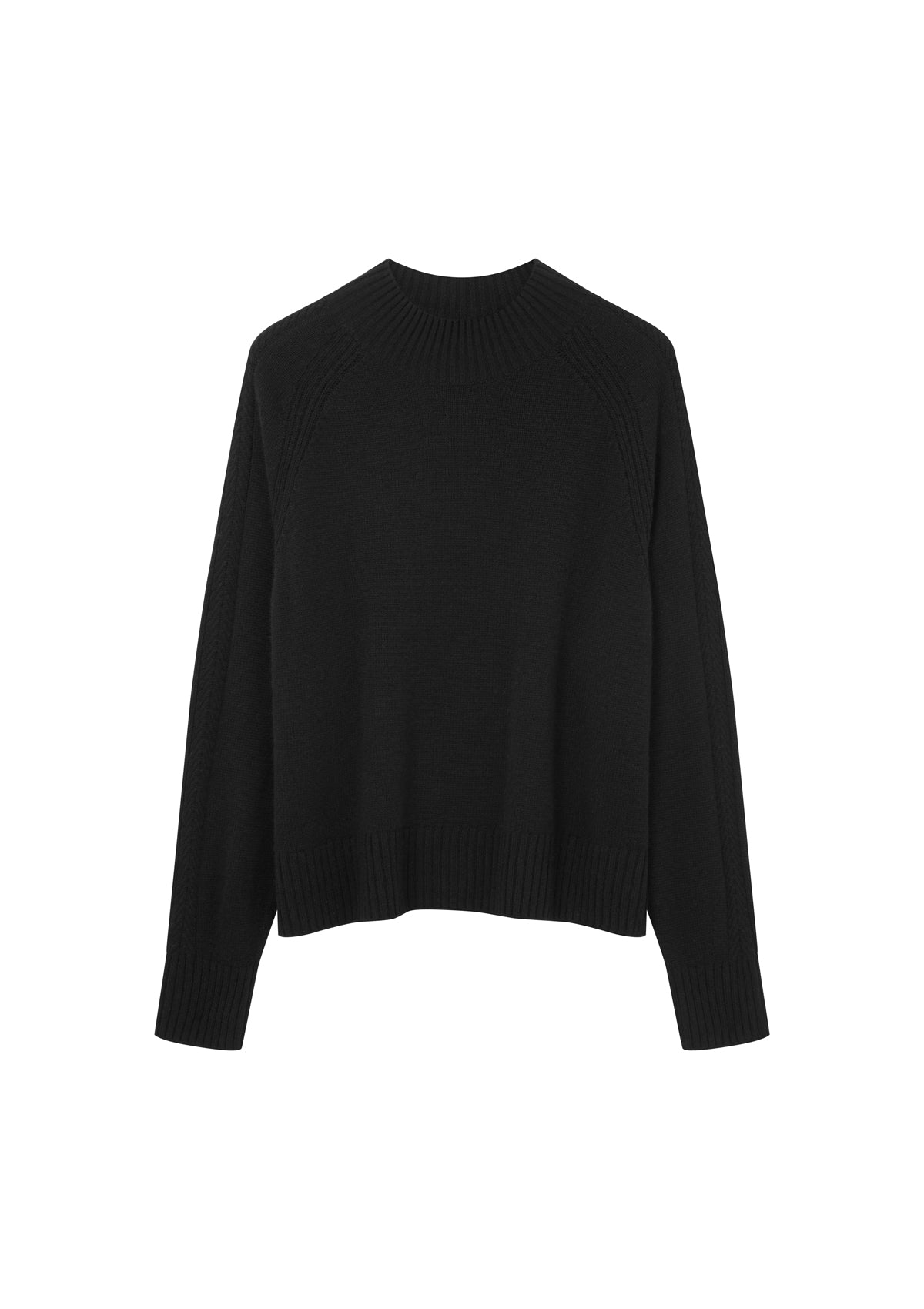 The Luxe Turtle Neck in Black