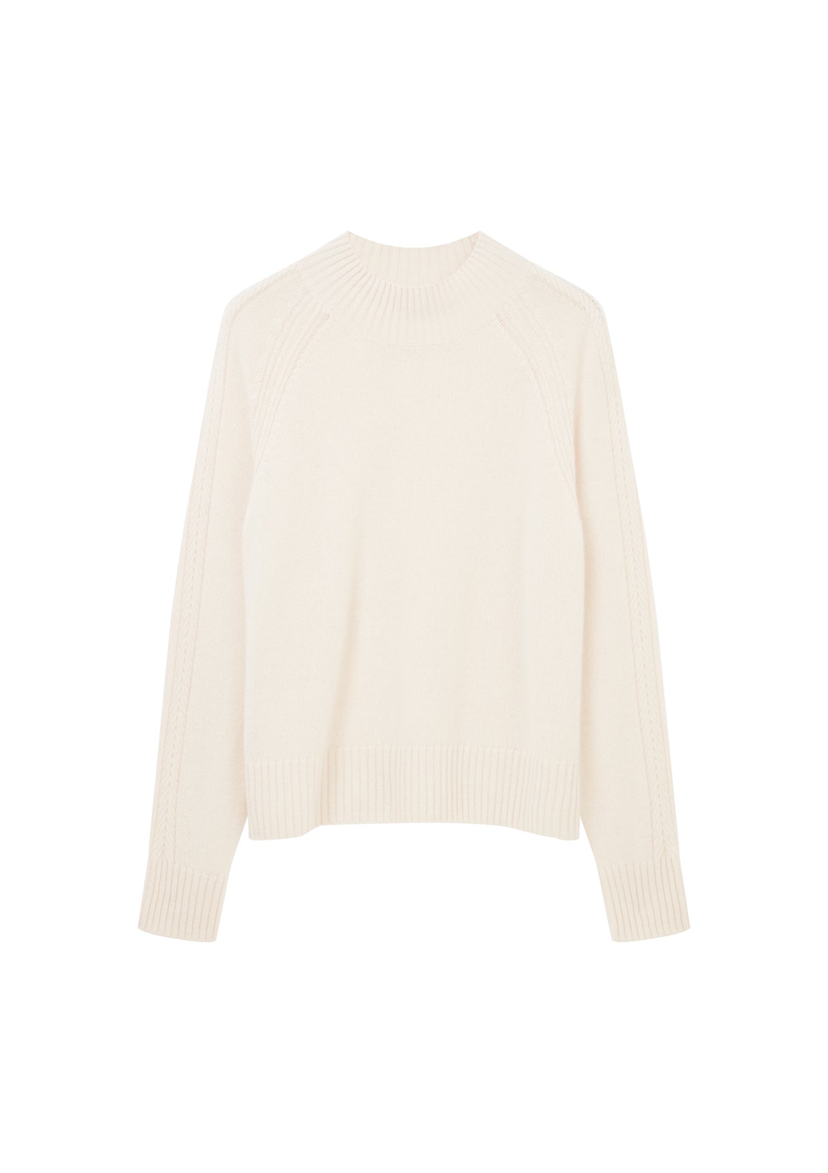 The Luxe Turtle Neck in Feather