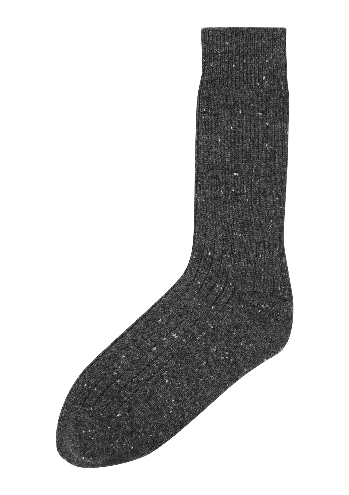 Mens Cashmere Socks in Shale Grey