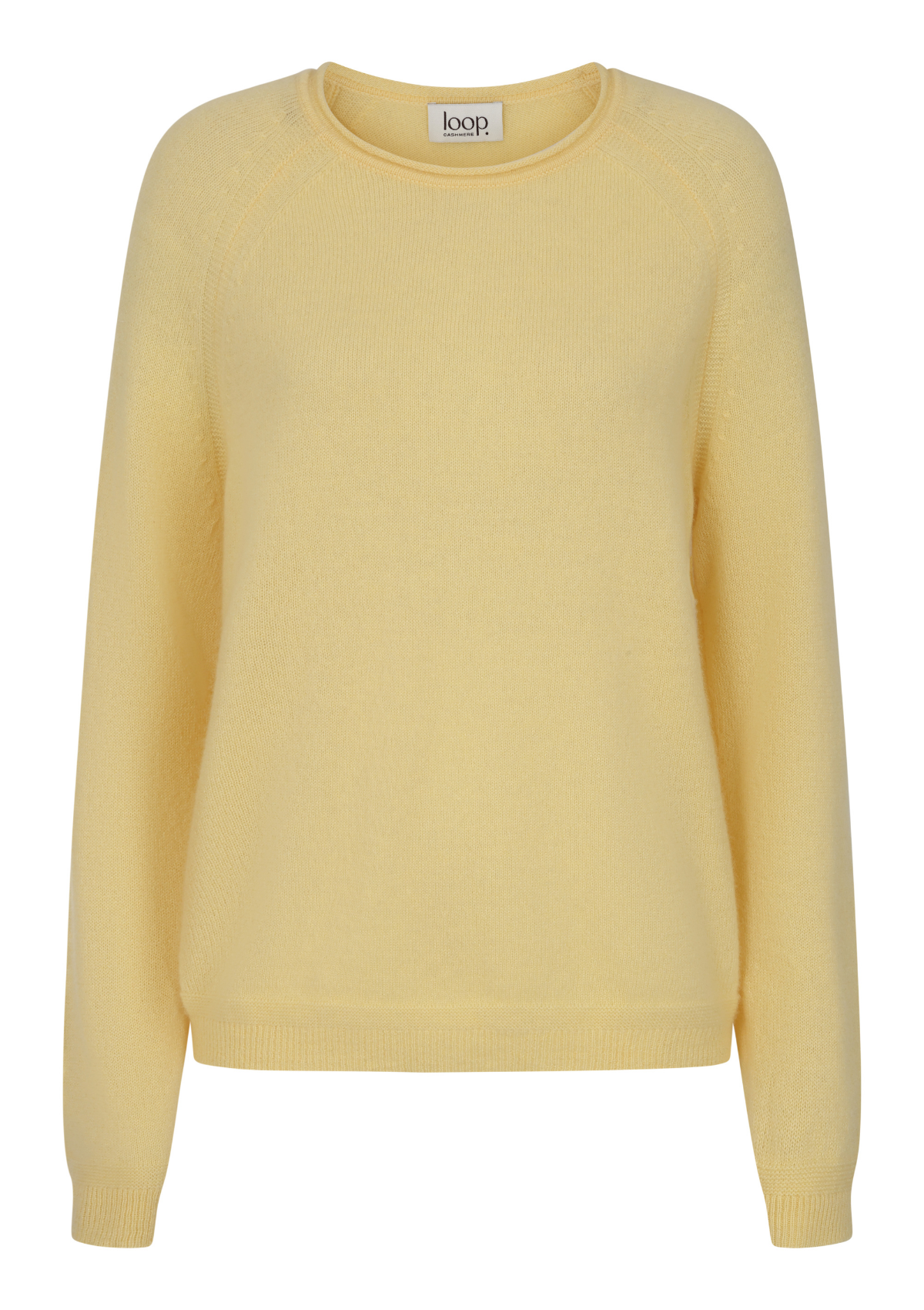 Featherweight sweater in Glow Yellow