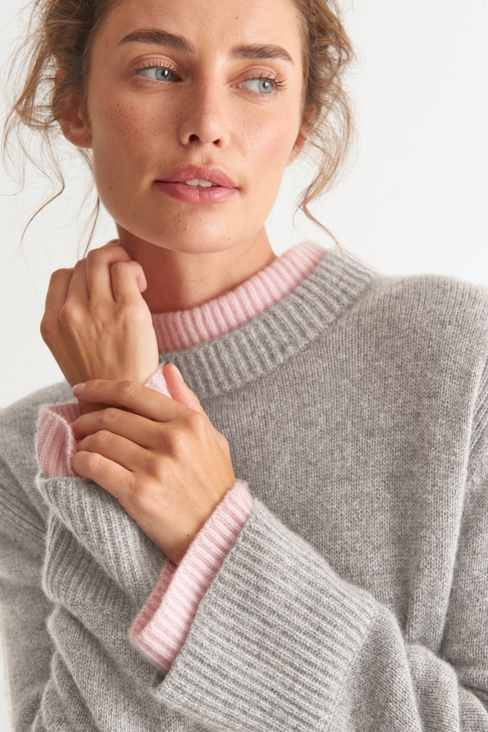 Foggy cropped sweatshirt