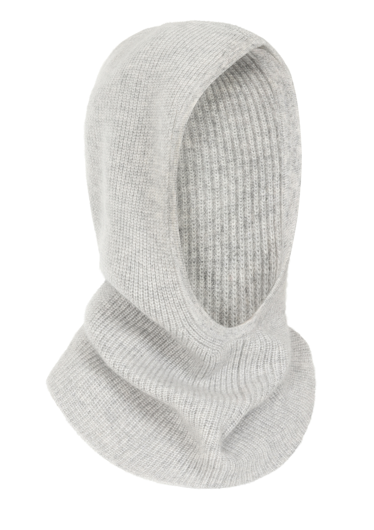 Cashmere Hood in Foggy Grey