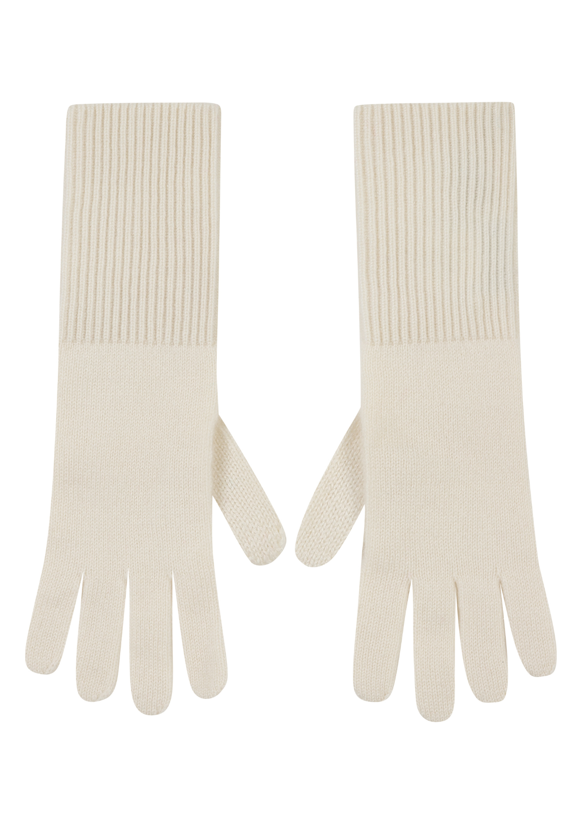 Cashmere Glove in Snow White
