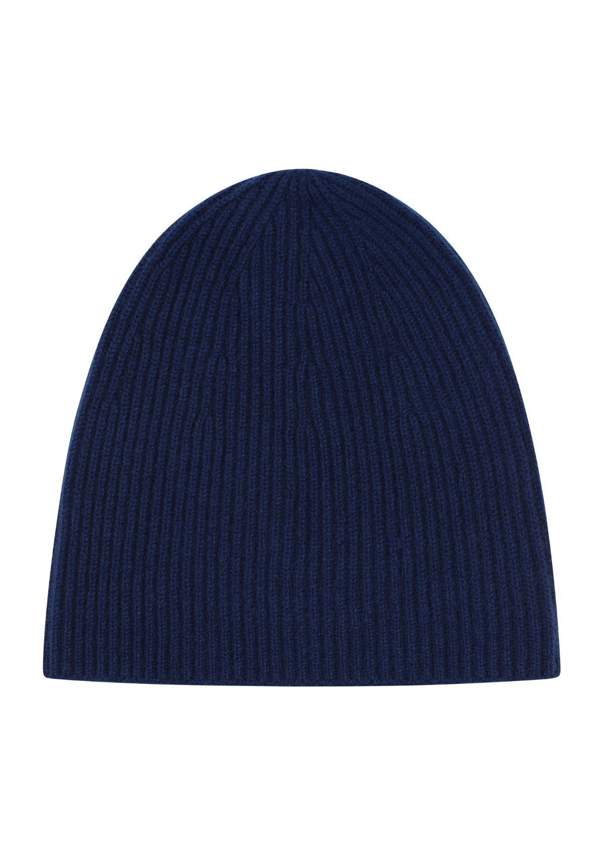 Cashmere Beanie in Midnight Blue