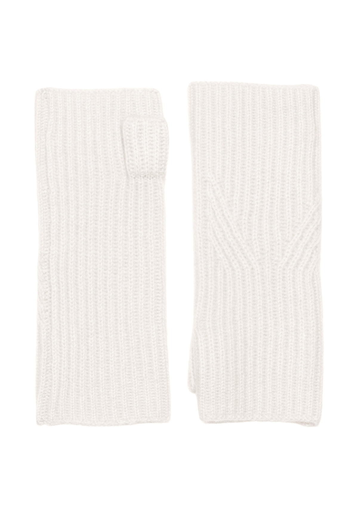 Cashmere Mitt in Snow White