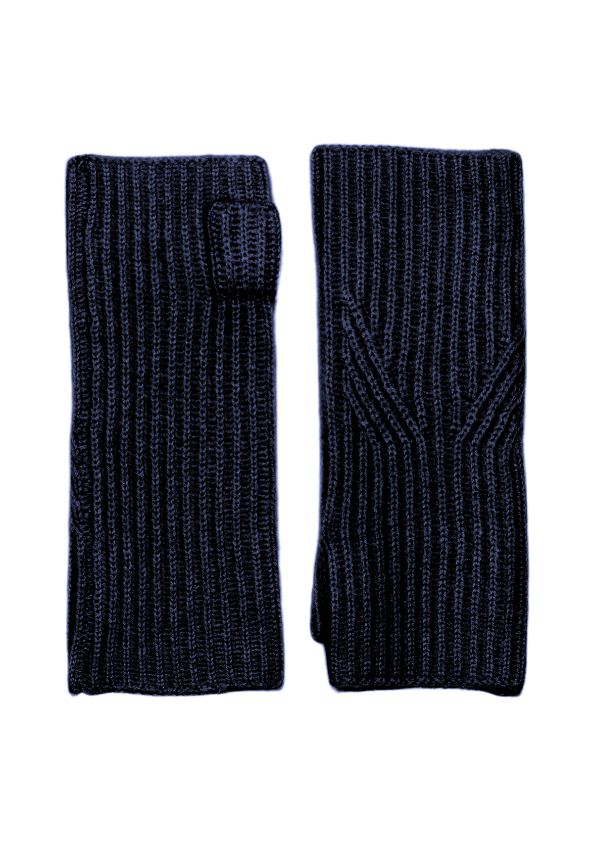Cashmere Mitt in Midnight Blue