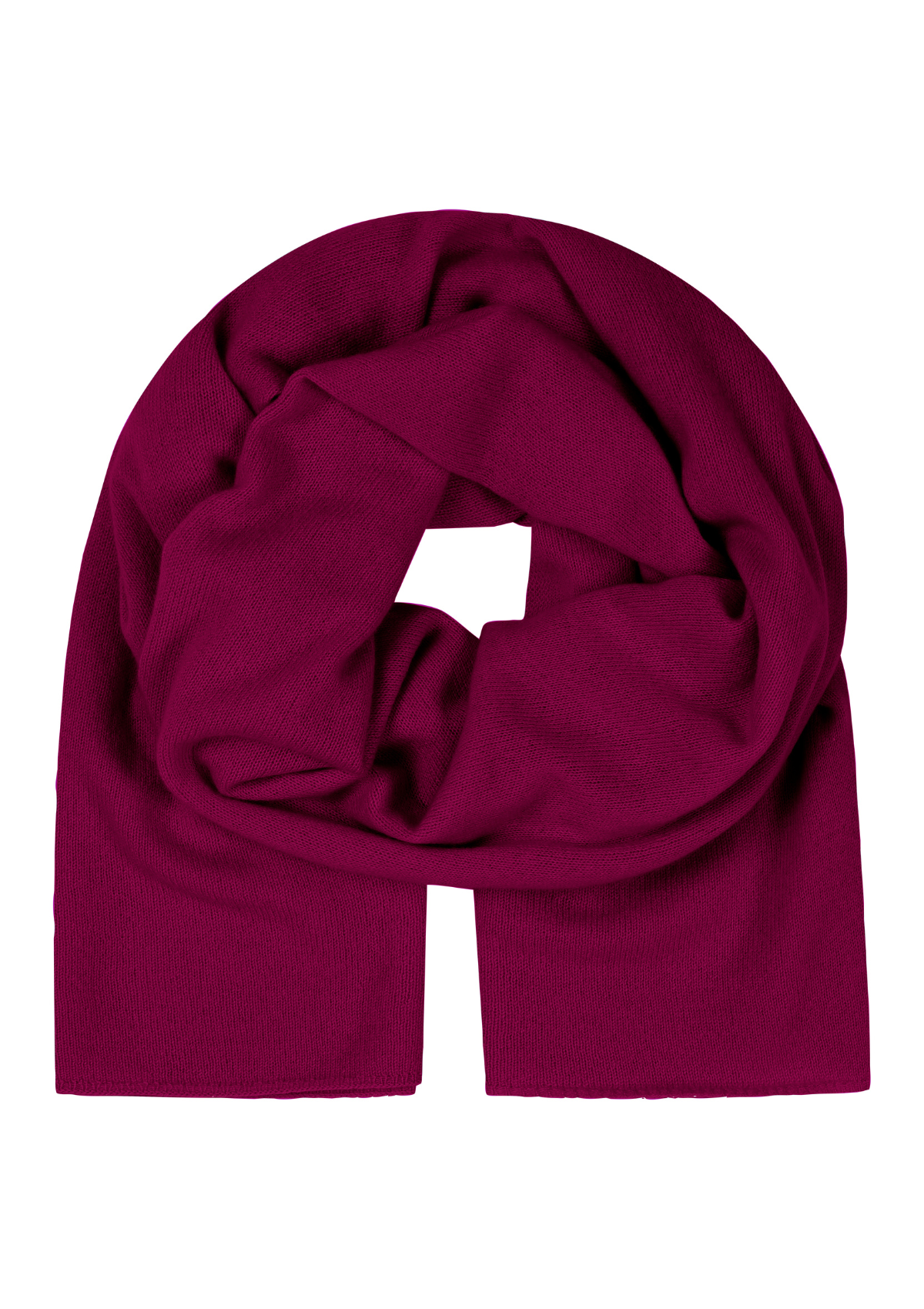 Lofty Cashmere Scarf in Barolo Red