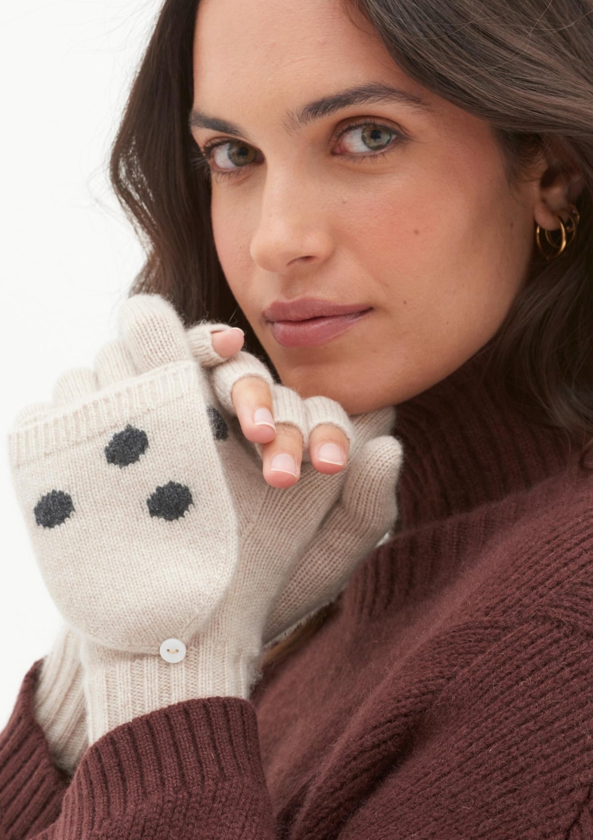 Convertible Glove in Birch/Flannel