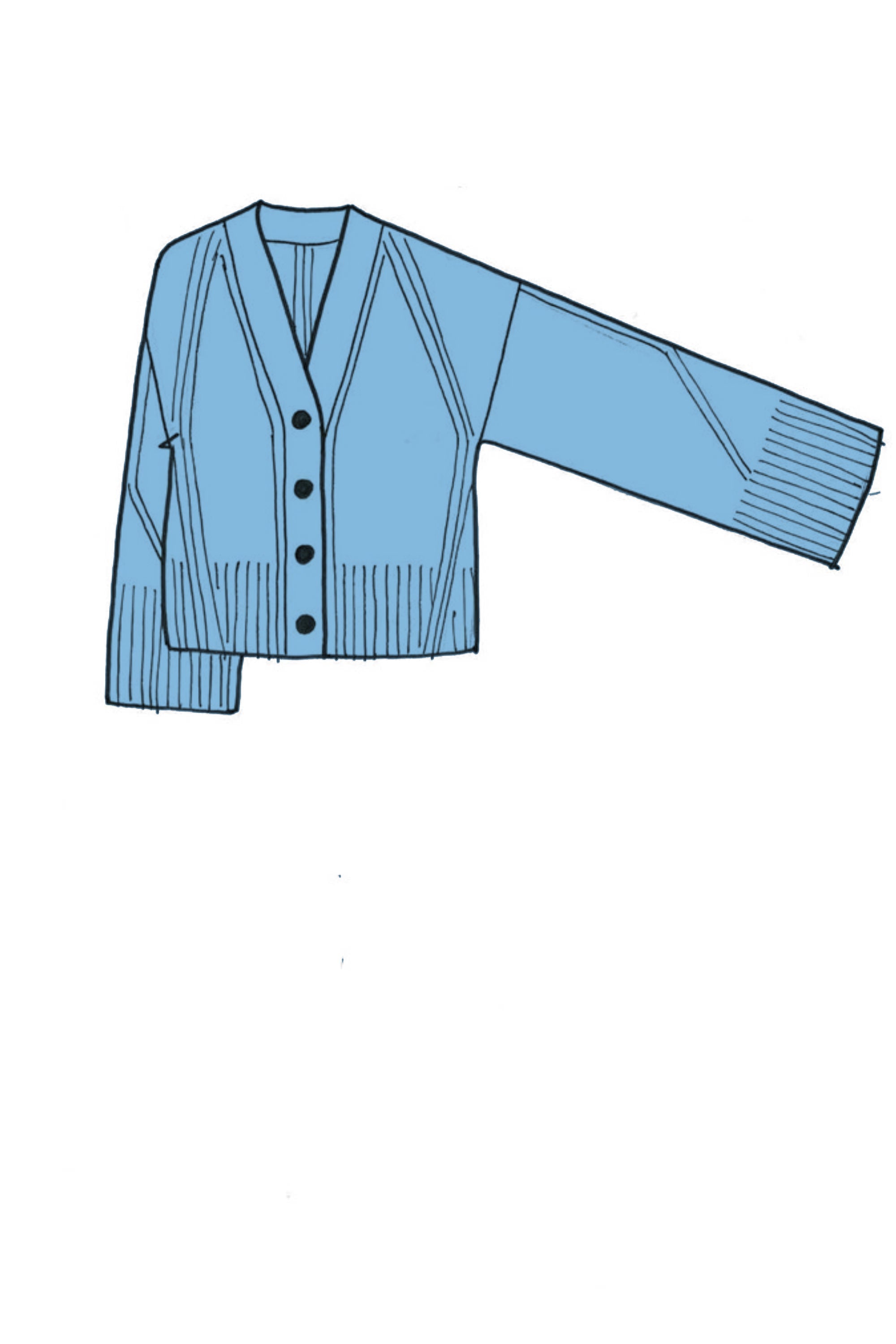 Lofty Cashmere Cardigan - Made to Order