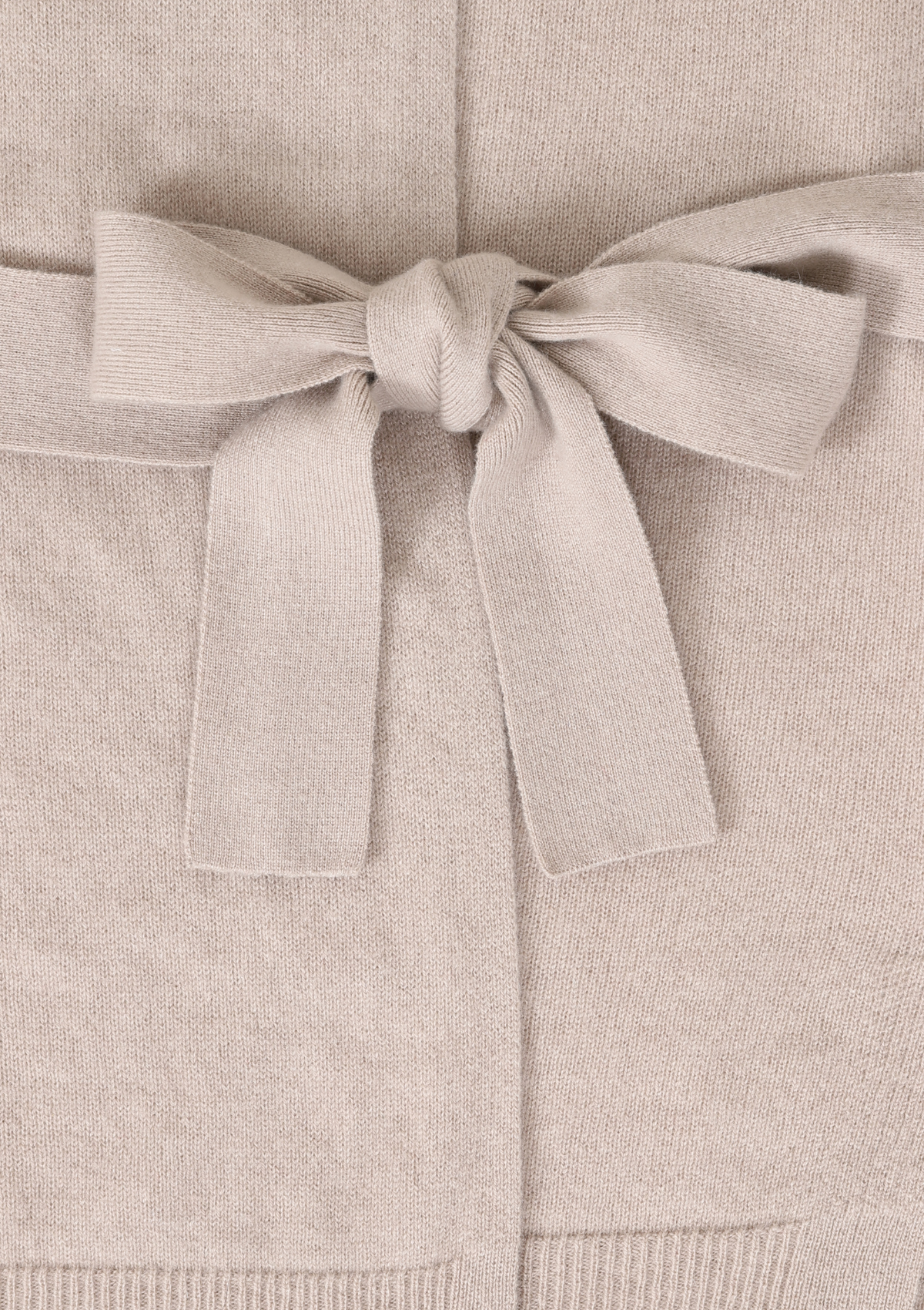 Cashmere Wrap Cardigan in Jute