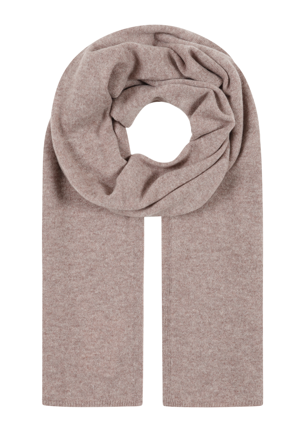 Lofty Cashmere Scarf in Toast Brown
