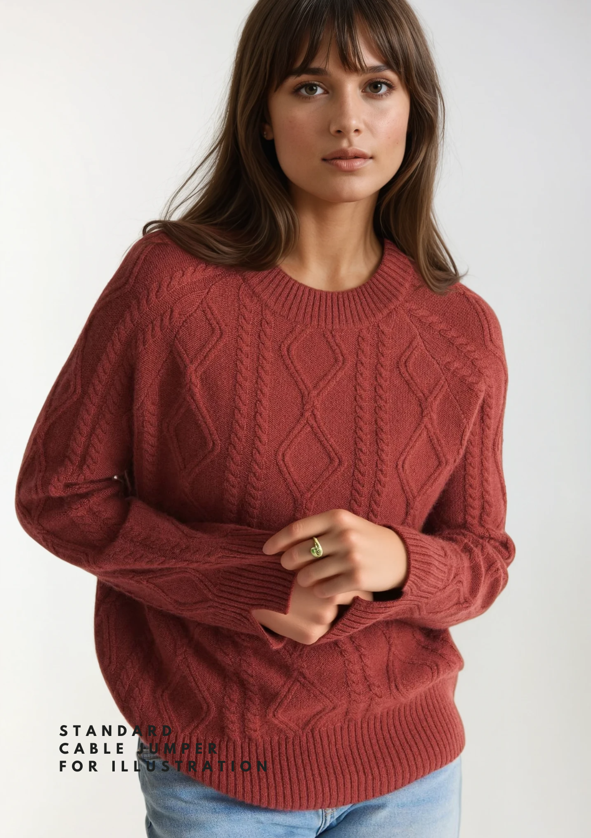 Cashmere Cable Sweater - Made to Order