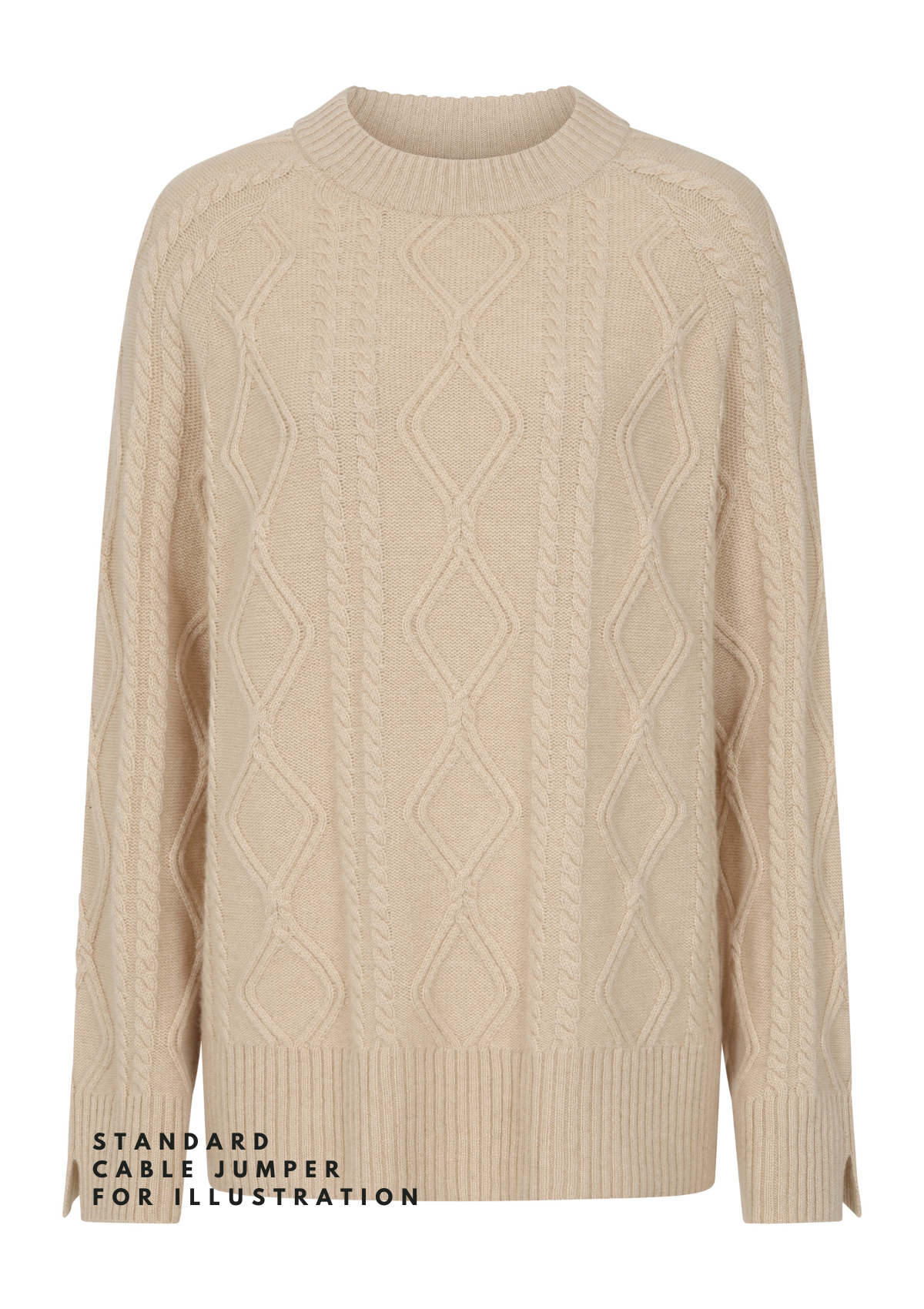 Cashmere Cable Sweater - Made to Order