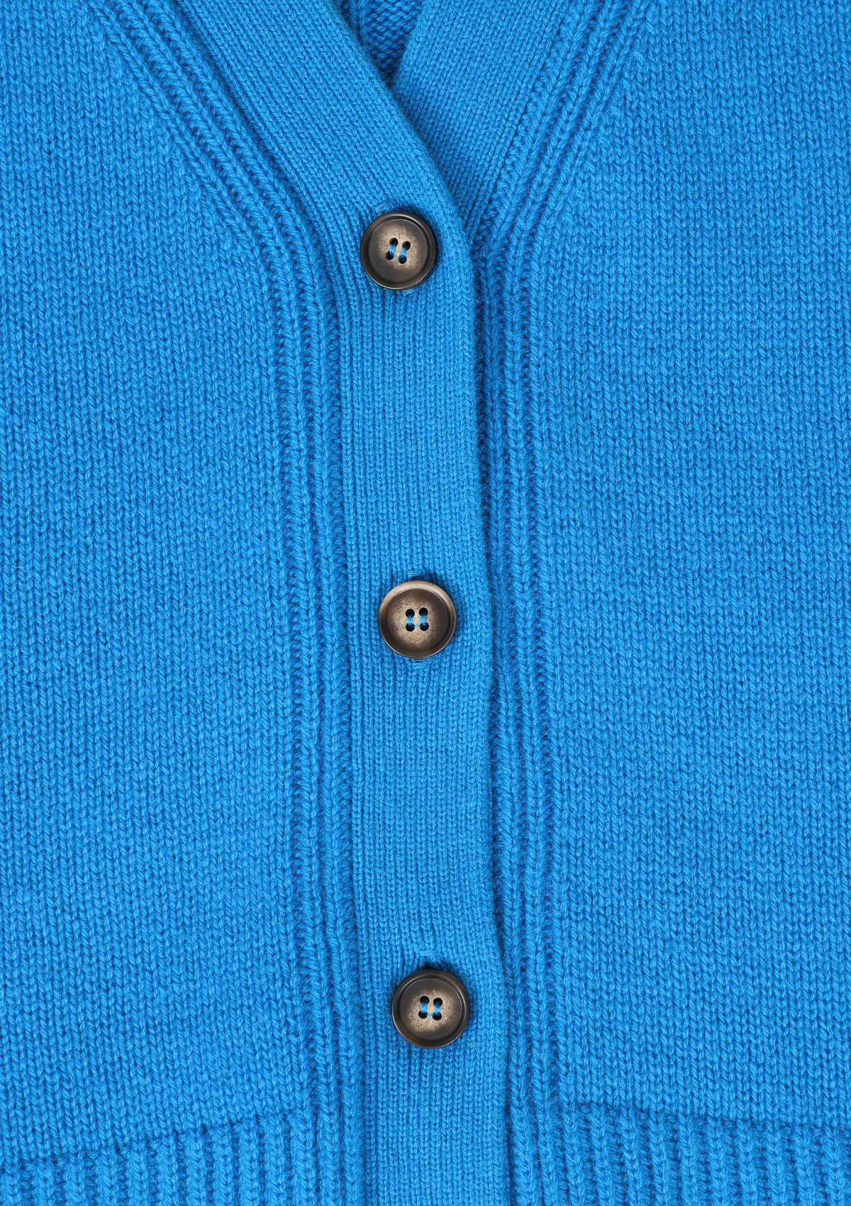 Lofty Cashmere Cardigan in Jetstream Blue